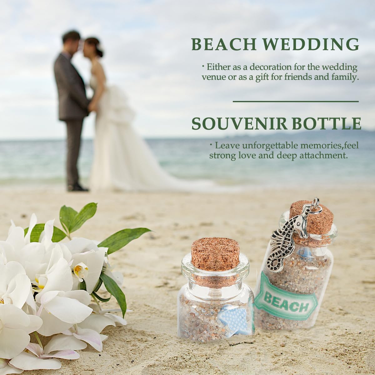 JIUYUE 4 pcs 80 ml Small Glass Bottles with Cork(2.7 oz-1.85x2.75 inch)