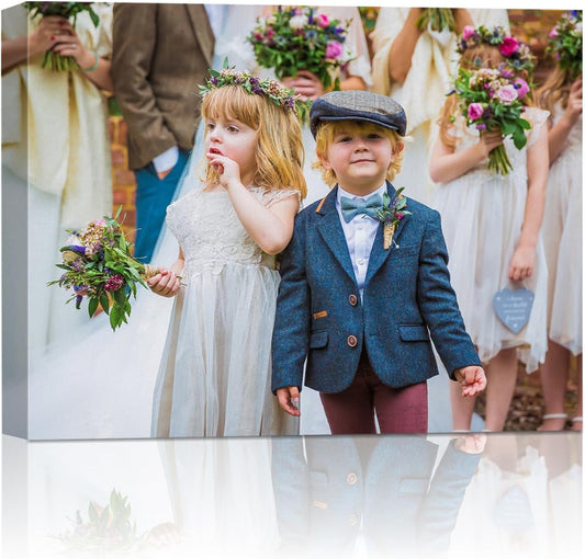 AbcCustomize Custom Canvas Prints,Transform Your Memories into Beautiful Art with Personalized Photo on Canvas,Personalized Canvas Wall Art for Home Decor, Gifts, and Keepsakes