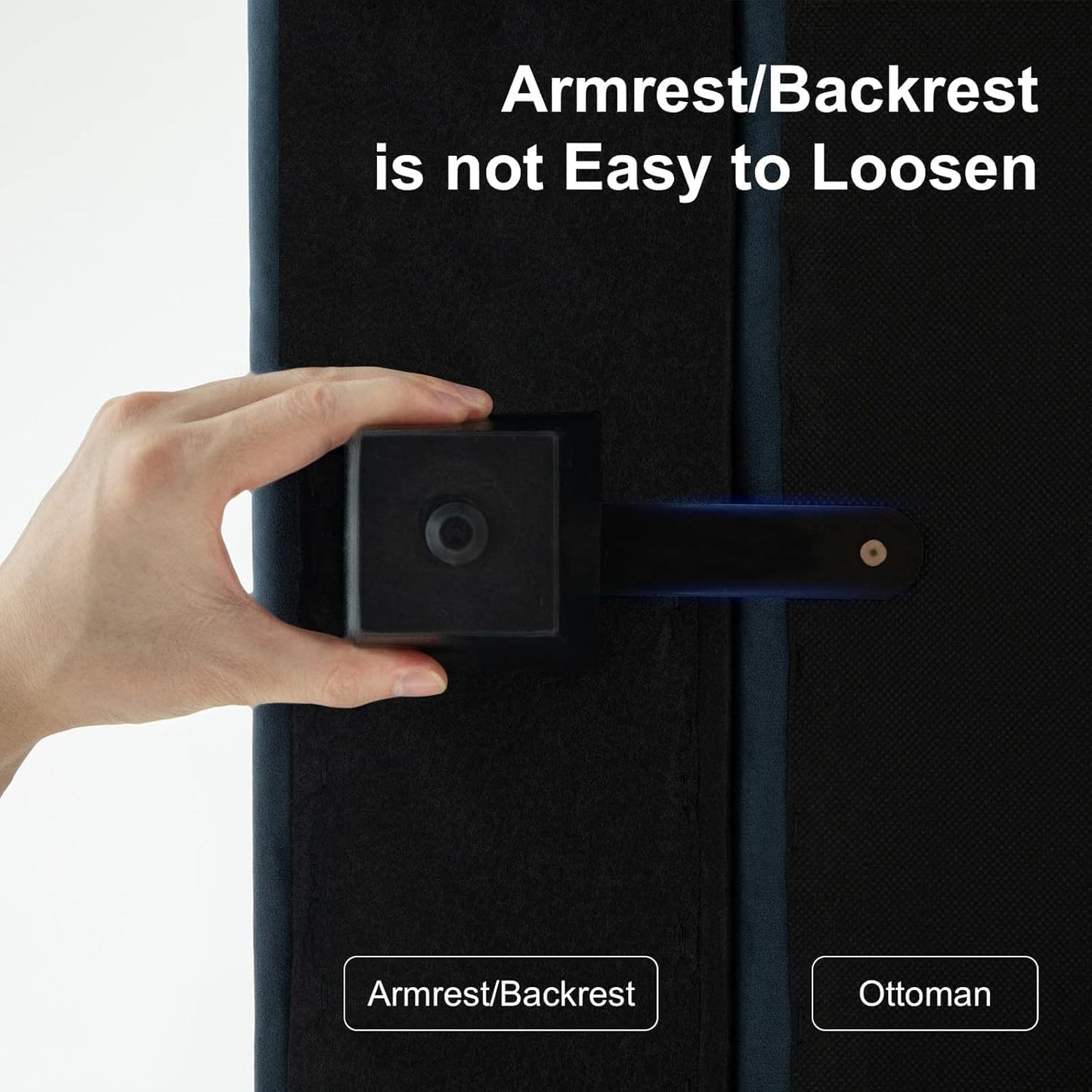 Belffin Modular Reversible Sectional Sofa U Shaped Couch with Storage Seat with Chaise Velvet Blue…