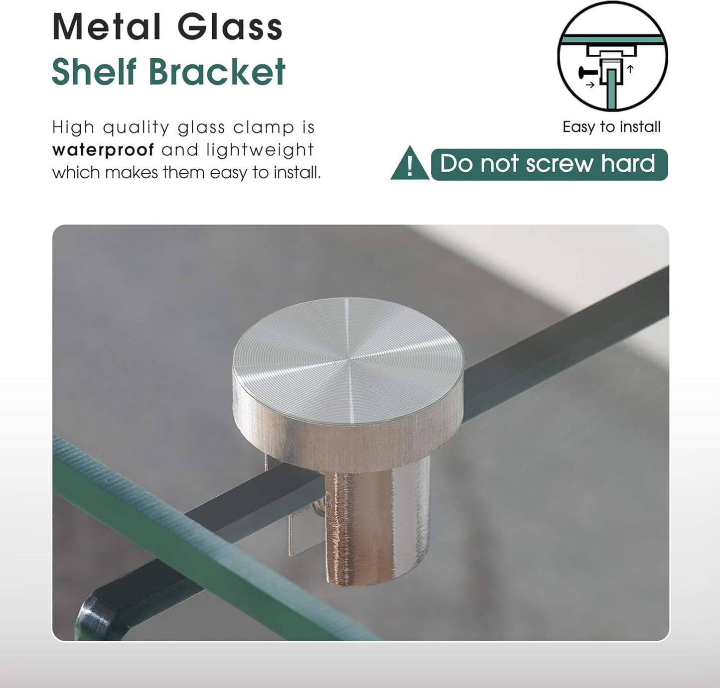 ivinta Narrow Glass Console Table with Storage, 31.5'' Modern Entryway Table with Storage Shelves for Living Room, Hallway, Foyer, Bedroom 5103 (Gray)