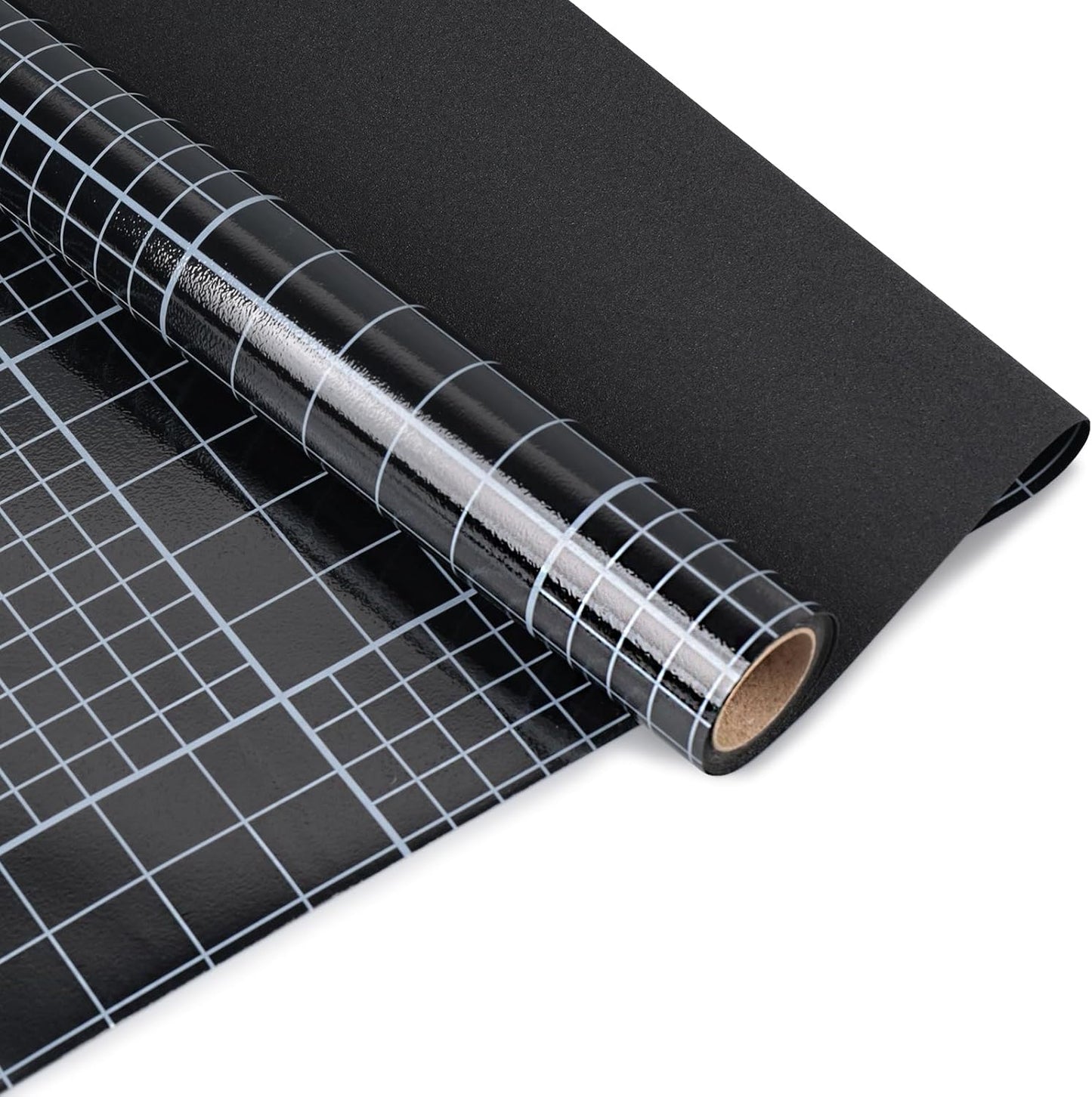 HIDBEA Blackout Window Film,100% Light Blocking Room Darkening Window Privacy Film,Frosted Glass Window Film Heat Control, Removable Window Cover Tint for Day Sleep (Black,35.4in x 6.5ft)