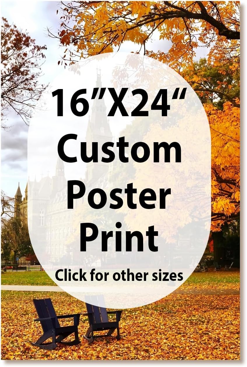 Canvas Prints With Your Photos, Custom Poster On Canvas (Unframed 16x24) Transform Your Photos Into Stunning Framed Wall Art Digitally Printed Photo To Canvas Ideal For Home Decor Gifts Keepsakes