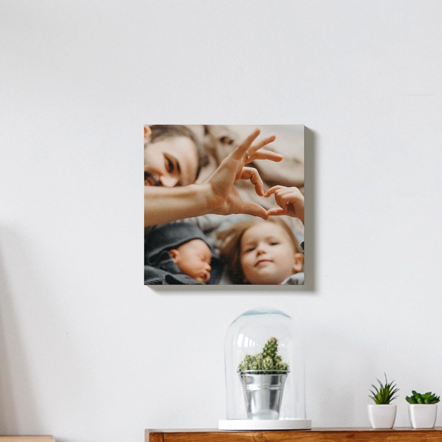BuildASign Custom Canvas Prints with Your Photos – Personalized Picture To Canvas Wall Art, Perfect for Home Decor, Gifts & Keepsakes, Ready to Hang (12" L x 12" W x .75”D)