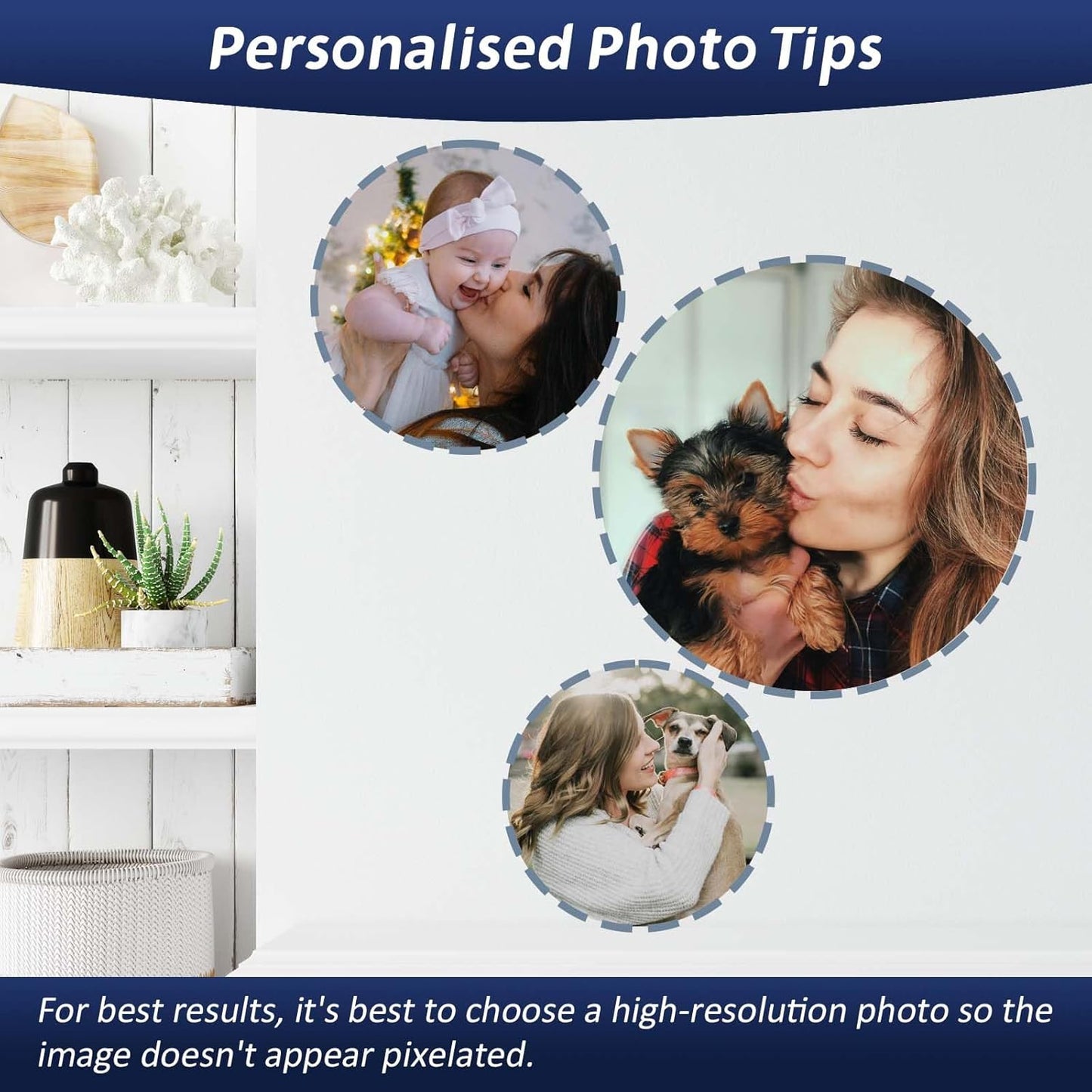 AIRUIXIO Custom Canvas Prints with Frame | Personalized Photo Canvas for Christmas Gifts | Ideal Family & Pet Wall Art Decor | Custom Canvas Wall Art 6x8Inch