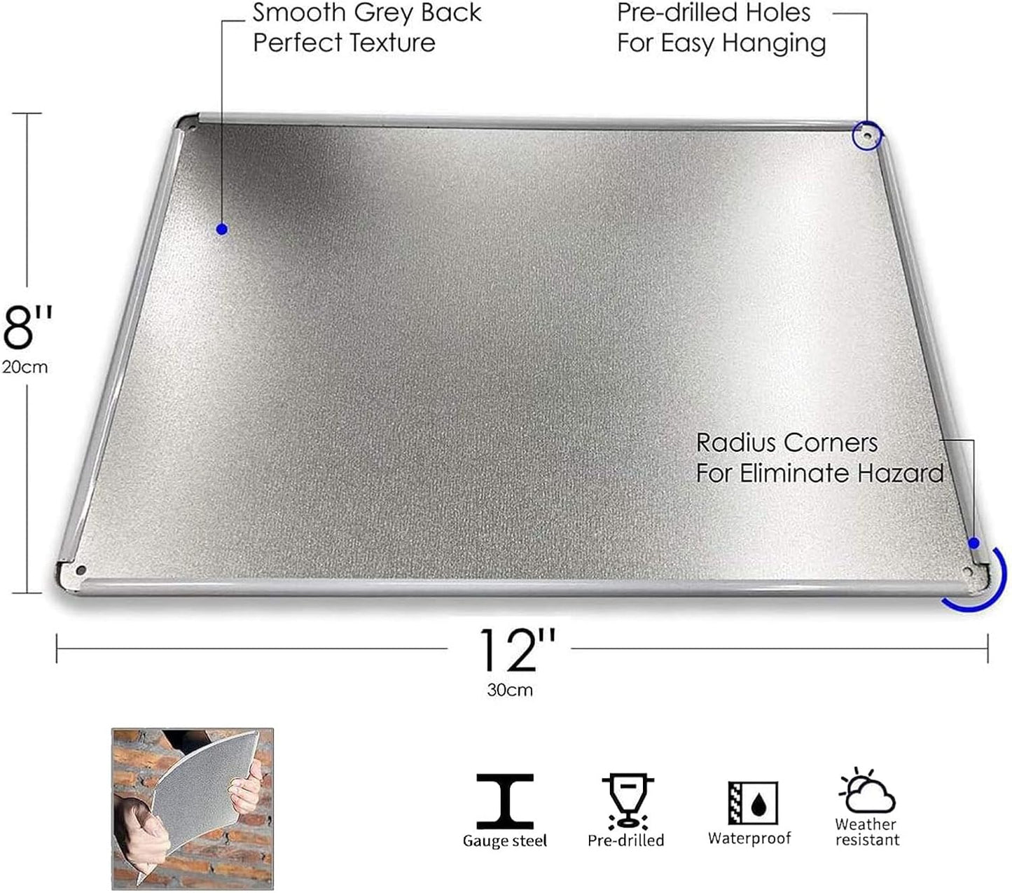 Mechanic Gifts for Men - Garage Metal Tin Signs Vintage Car Shop Accessories Decor Mechanic Hourly Rate Metal Sign 8x12 Inch