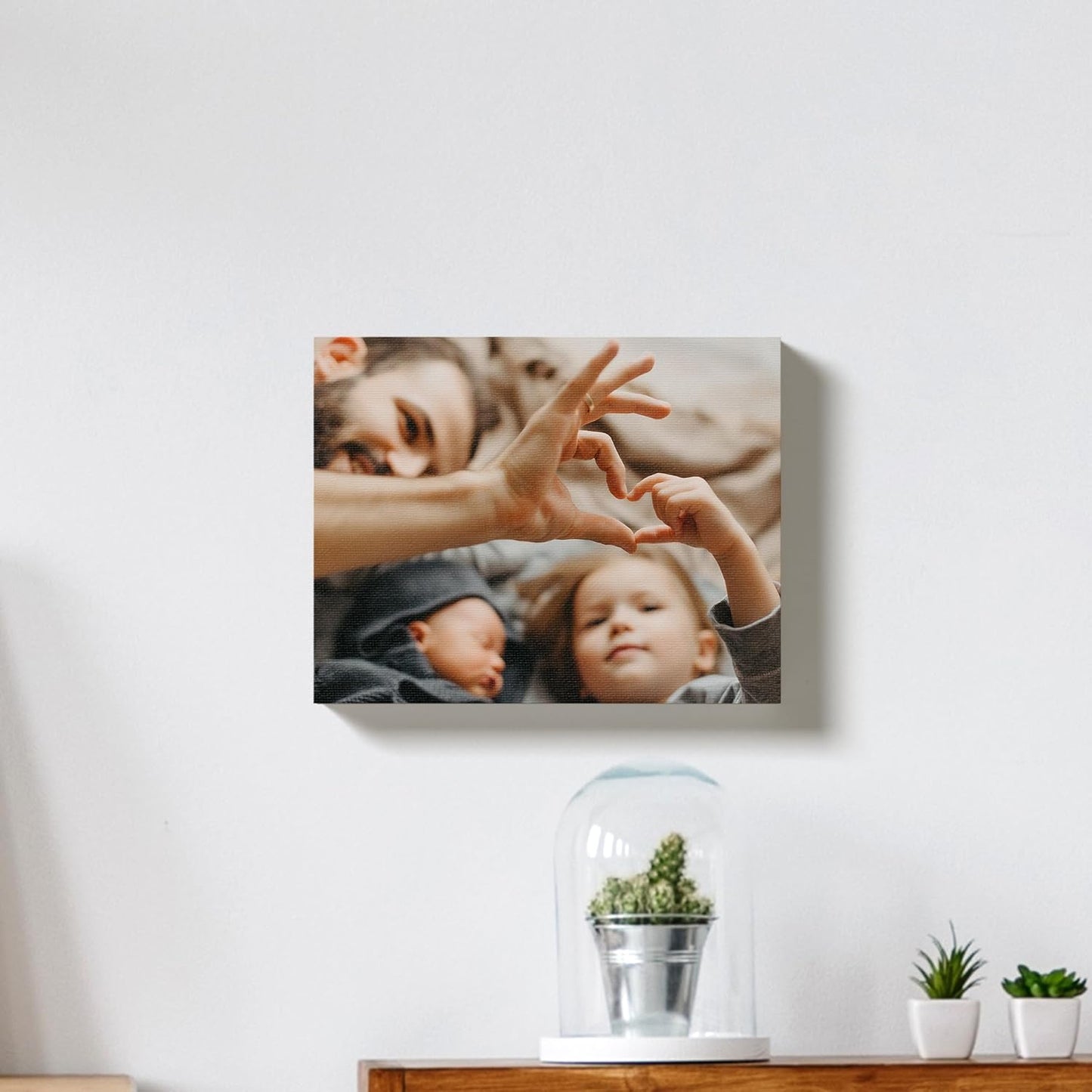 BuildASign Custom Canvas Prints with Your Photos – Personalized Picture To Canvas Wall Art, Perfect for Home Decor, Gifts & Keepsakes, Ready to Hang (8" L x 10" W x .75”D)