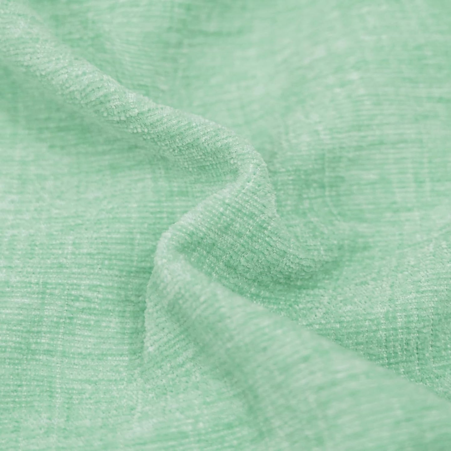 CaliTime Throw Pillow Covers Decorative 18 X 18 Inches Pack of 4 Cozy Chenille Cushion Cases for Couch Sofa Bed Living Room Home Grey Green