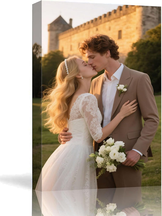 Canvas Prints with Your Photos, Photo Prints Custom Canvas Print with Your Photos (8"x10" & More Sizes) Custom Picture Wall Art Print Pictures Customized Photo Printing Personalized Customize Picture