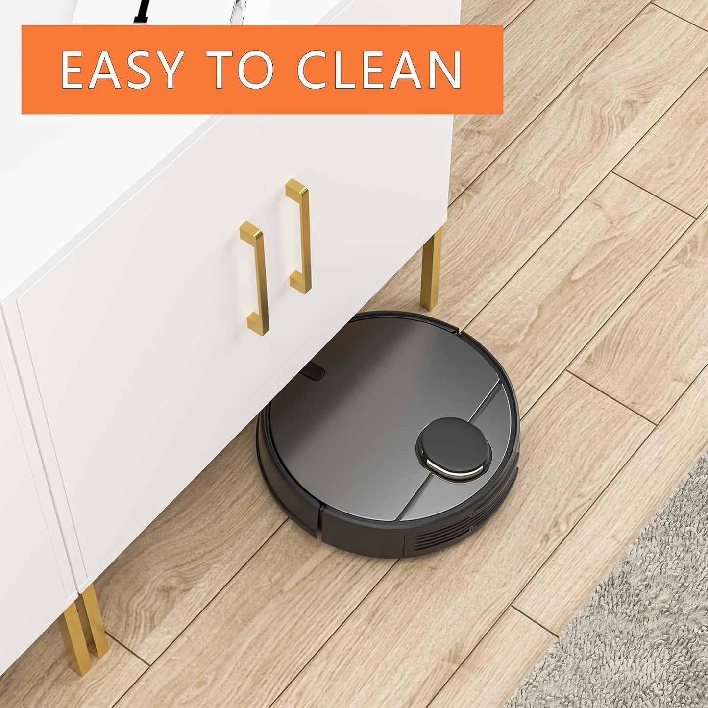 LYNSOM TV Stand for 85 Inch TV, Wood Entertainment Center with Storage Cabinet, TV Cabinet Black, Long Console Table for Living Room, Bedroom