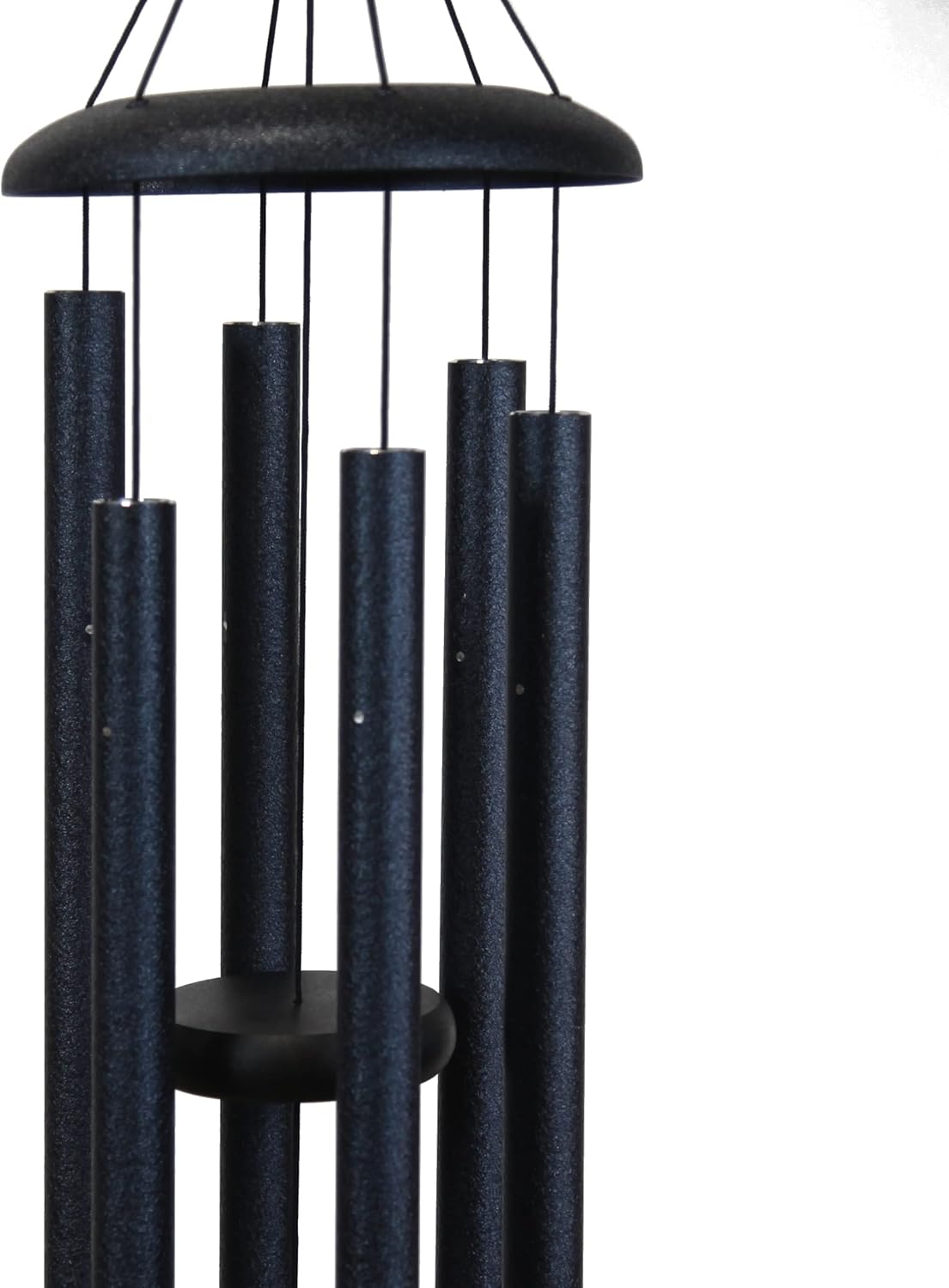 Corinthian Bells by Wind River – 30 inch Midnight Blue Wind Chime for Patio, Backyard, Garden, and Outdoor Decor (Aluminum Chime) Made in The USA