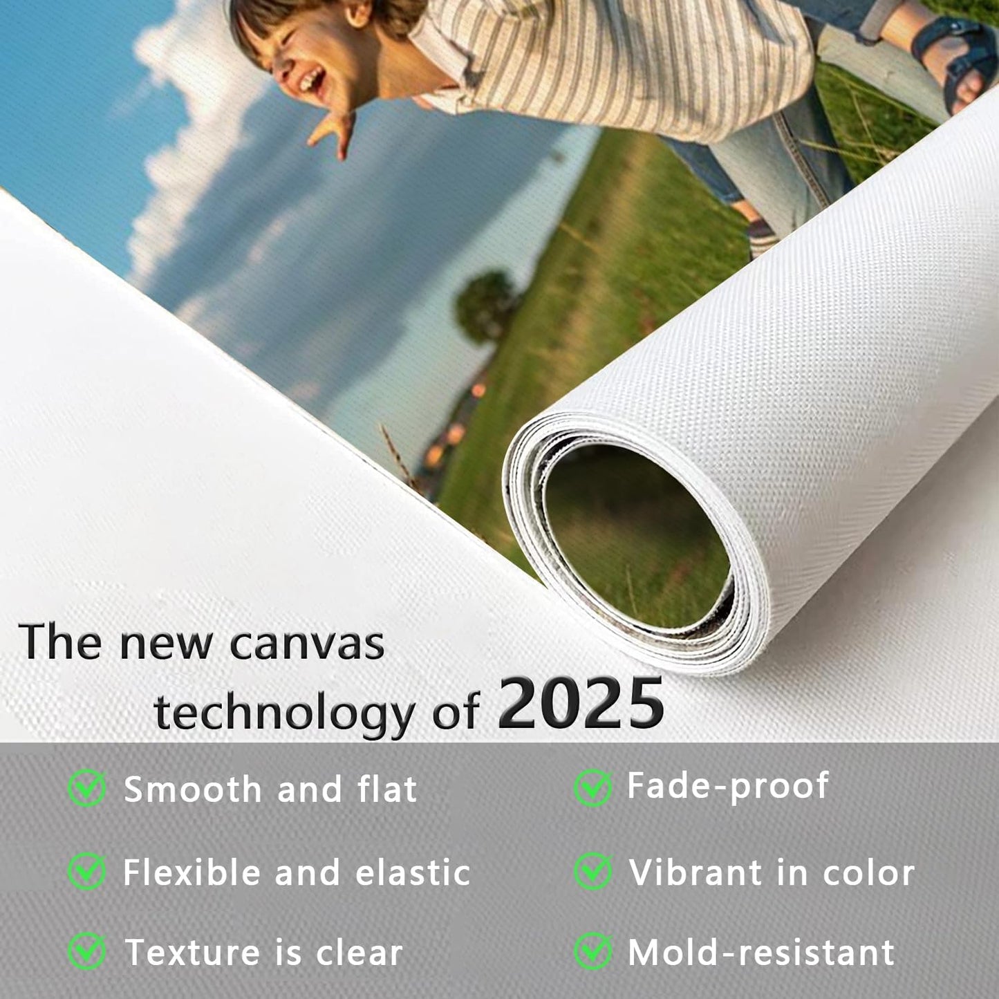 GZZFXXD Personalized Custom11''x14'' Canvas Prints with Your Photo/your Image Large Wallart Wall Decor for Bedroom Dining room Living room Children's room(Unframed)