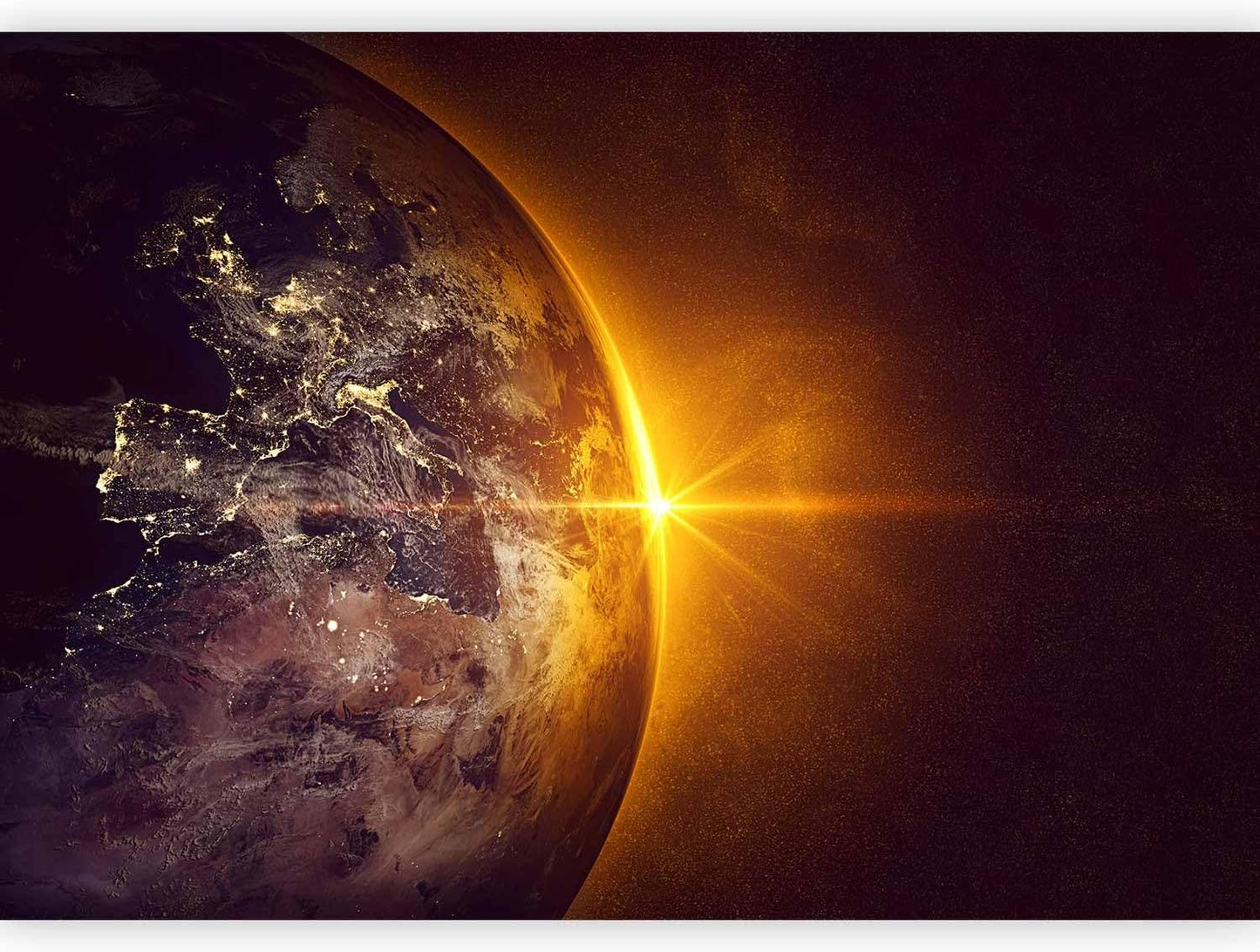 artgeist Premium Wall Mural Cosmos Galaxy 157x110 in - XXL Non-Woven Wallpaper Fleece Wall Decor Photo Print Picture Image Design Home n-B-0003-a-a