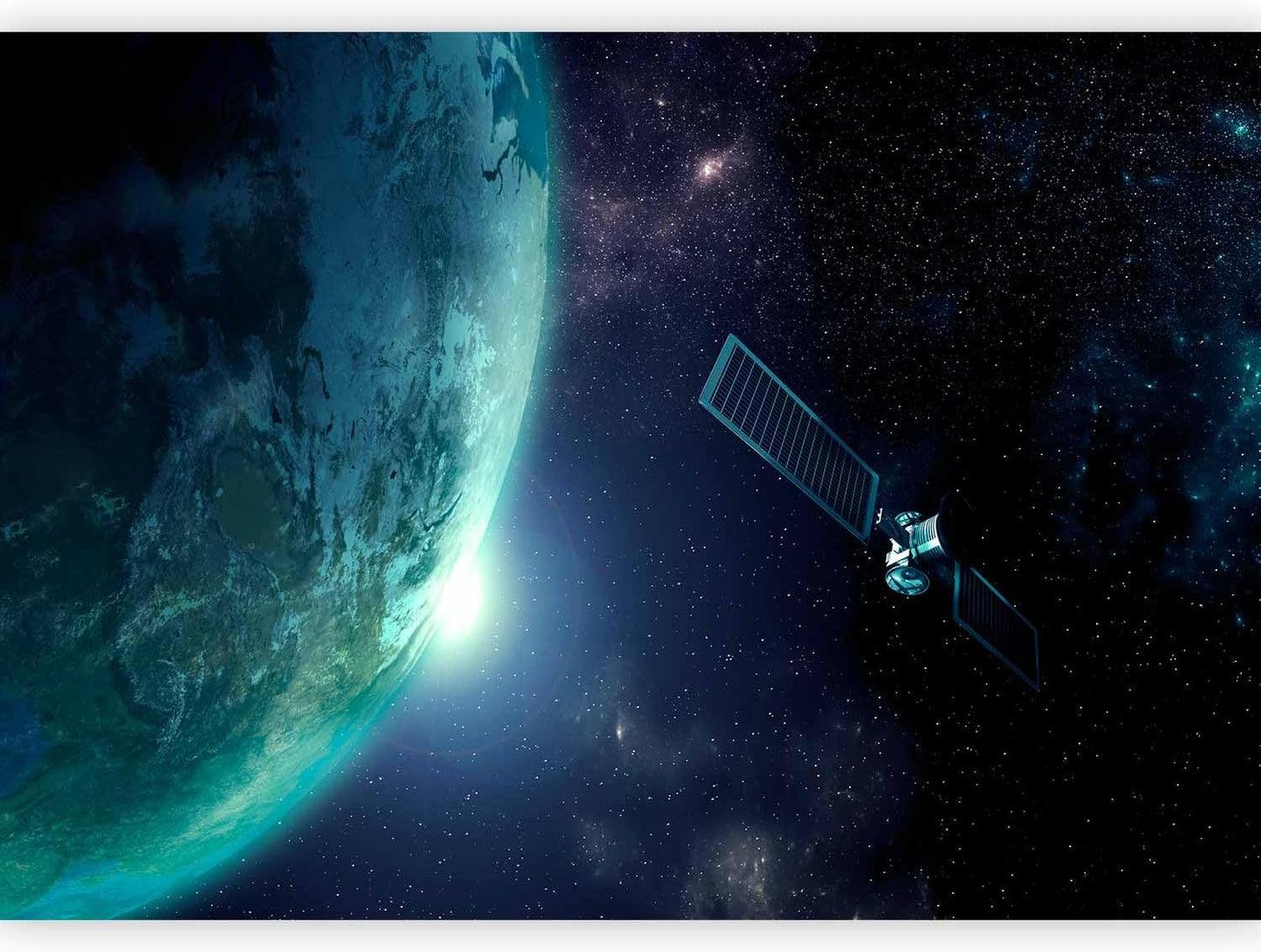 artgeist Wall Mural Cosmos Galaxy 197x138 in - XXL Non-Woven Wallpaper Fleece Wall Decor Photo Print Picture Image Design Home n-B-0007-a-c