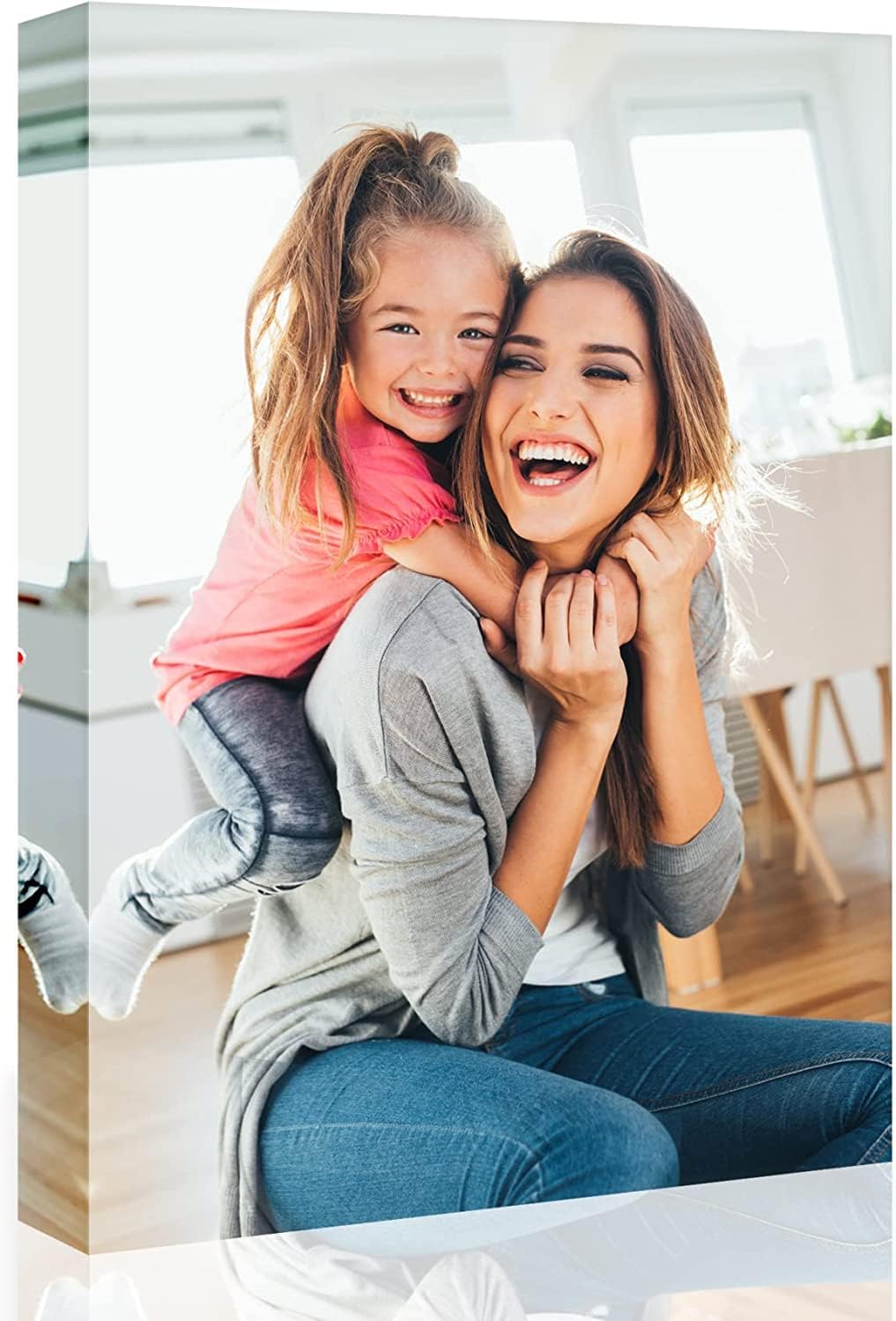 Laoife Custom Canvas Prints with Your Photos 18"x24", Custom Canvas Photo Prints, Personalized Canvas Wall Art for Office Home Bedroom Living Room Wall Decor