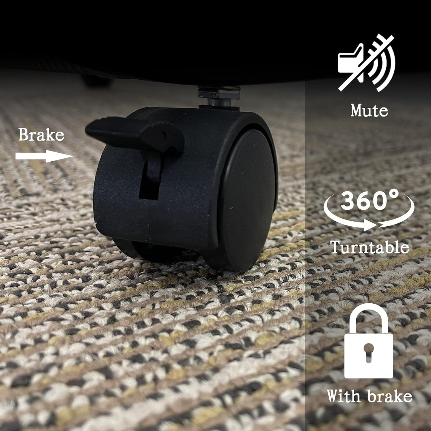 Floor-Standing Magazine Rack 4-Layer with Wheels, Semi-arched top Brochure Display Stand, High-hardness metal for Exhibitions, Office, and Any Organization Requiring Information Display (Arc-Black)