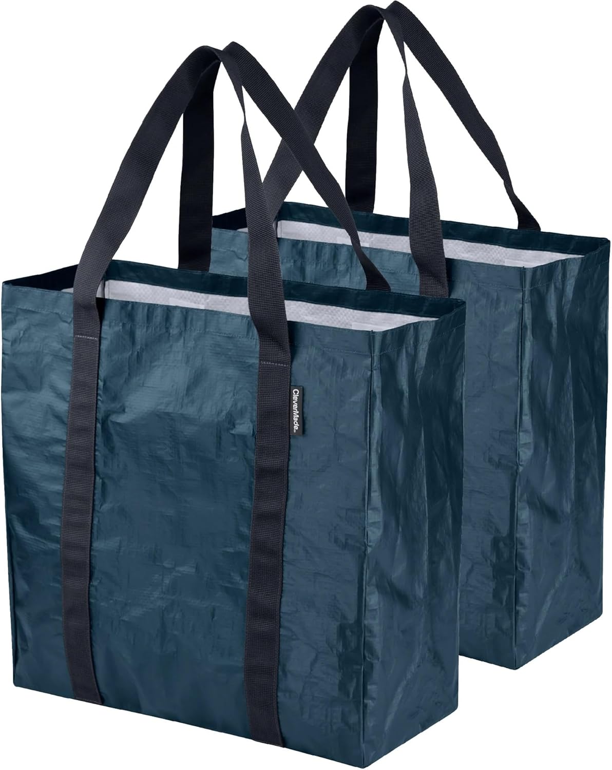CleverMade Under Bed Storage Bag - Collapsible Storage for Shoes and Clothes Easy Use - Heavy Duty Utility Bag Home