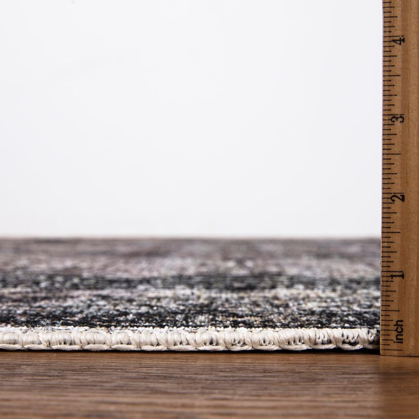 Keen Home Design 9x12 Rug - Machine Washable Area Rug with Non-Slip Backing, Ideal for Living Room, Dining Room, Bedroom - Vintage, Easy Clean, Durable, Low Pile Rug - (9' x 12')