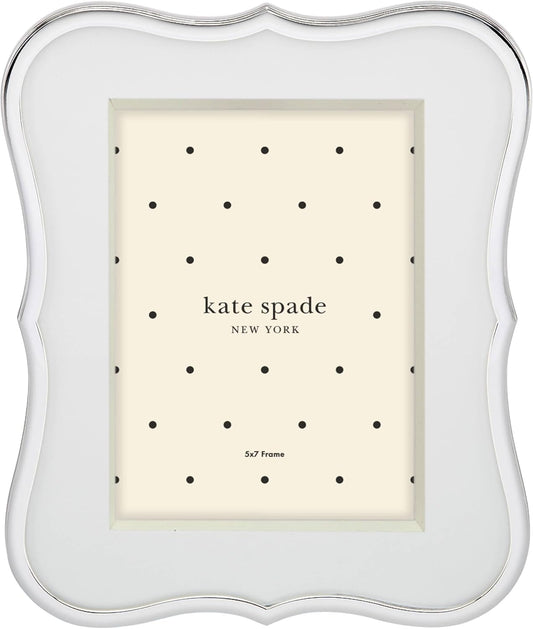 kate spade new york Crown Point 5" x 7" Frame, Silver