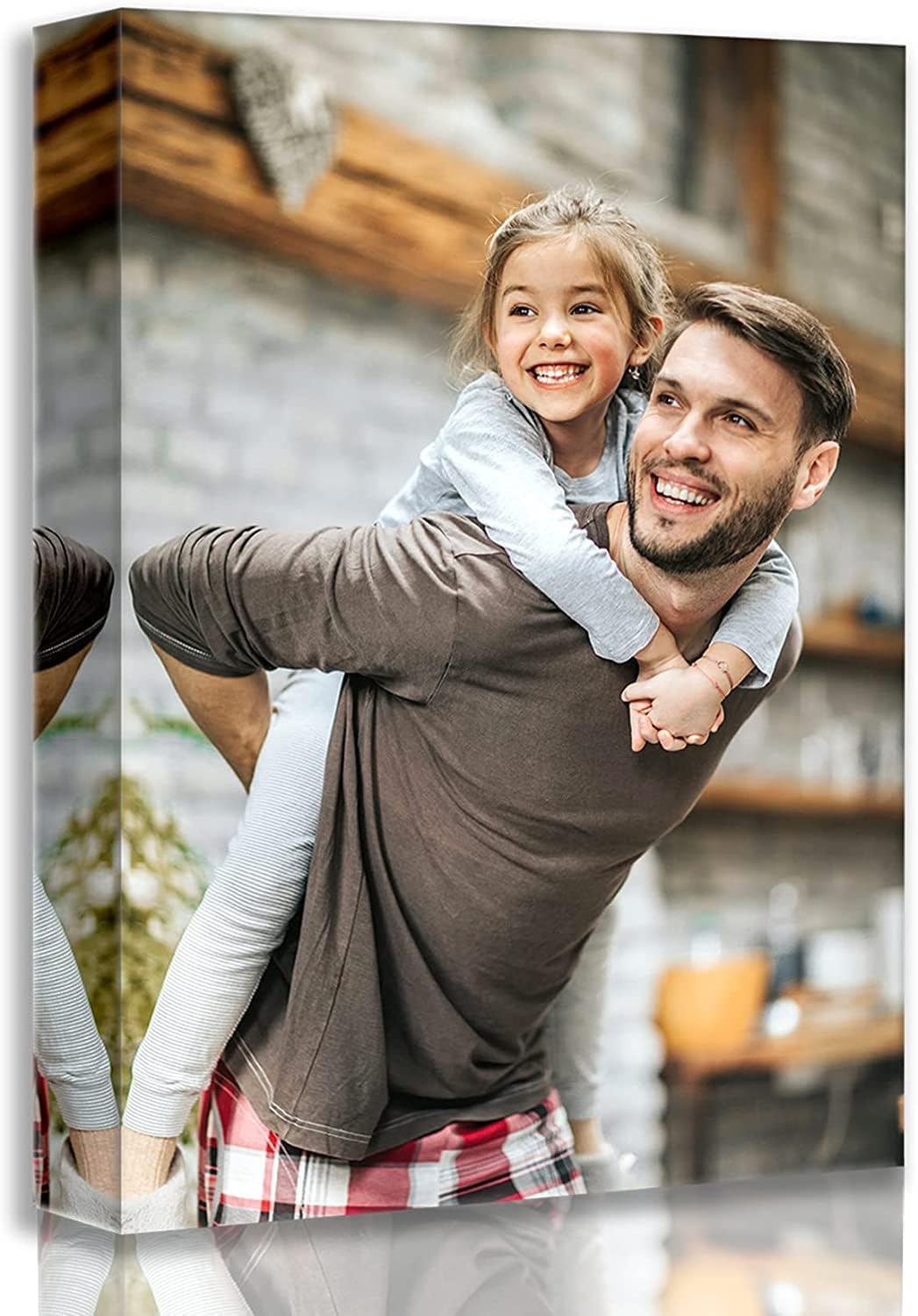 Laoife Custom Canvas Prints with Your Photos 16"x24" Wall Art, Custom photos on Canvas - Upload Your Image/Photo- Customizable photos, portraits and more, Ideal for Office, Living Room, Bedroom Wall Decor