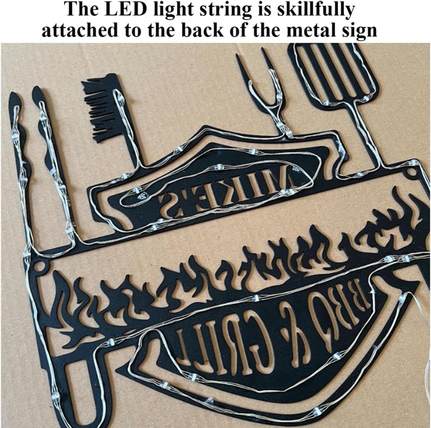 Personalized Ice Hockey Neon Sign - Hockey Sticks Custom Name Sign, LED Lights Signs Neon Signs for Wall Decor, Gift for Players, Fans, Sports Room Decoration