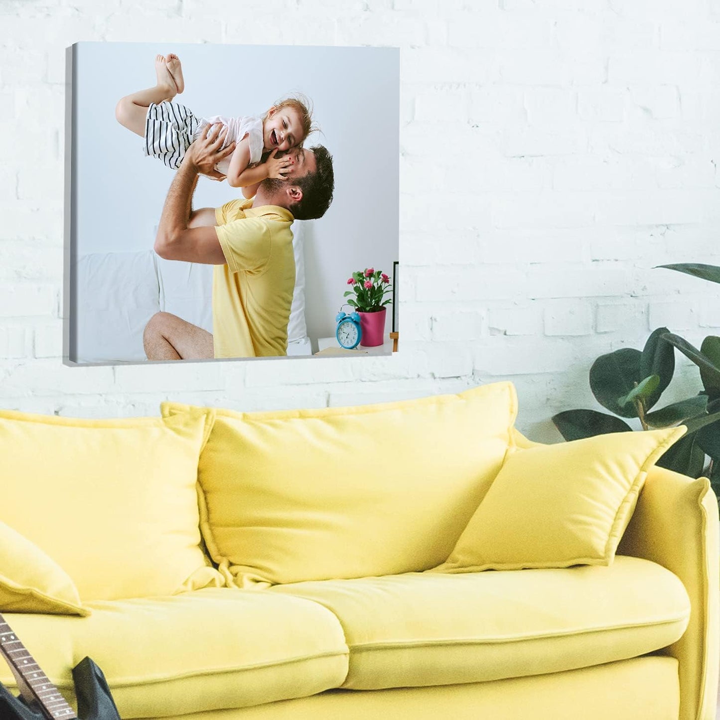 Photo.Gifts Custom Canvas Prints with Your Photo 24 x 20 inch - Customize with Picture & Text - Made in USA - Personalized Canvas Wall Art for Bedroom, Living Room, Office - Personalized Gift