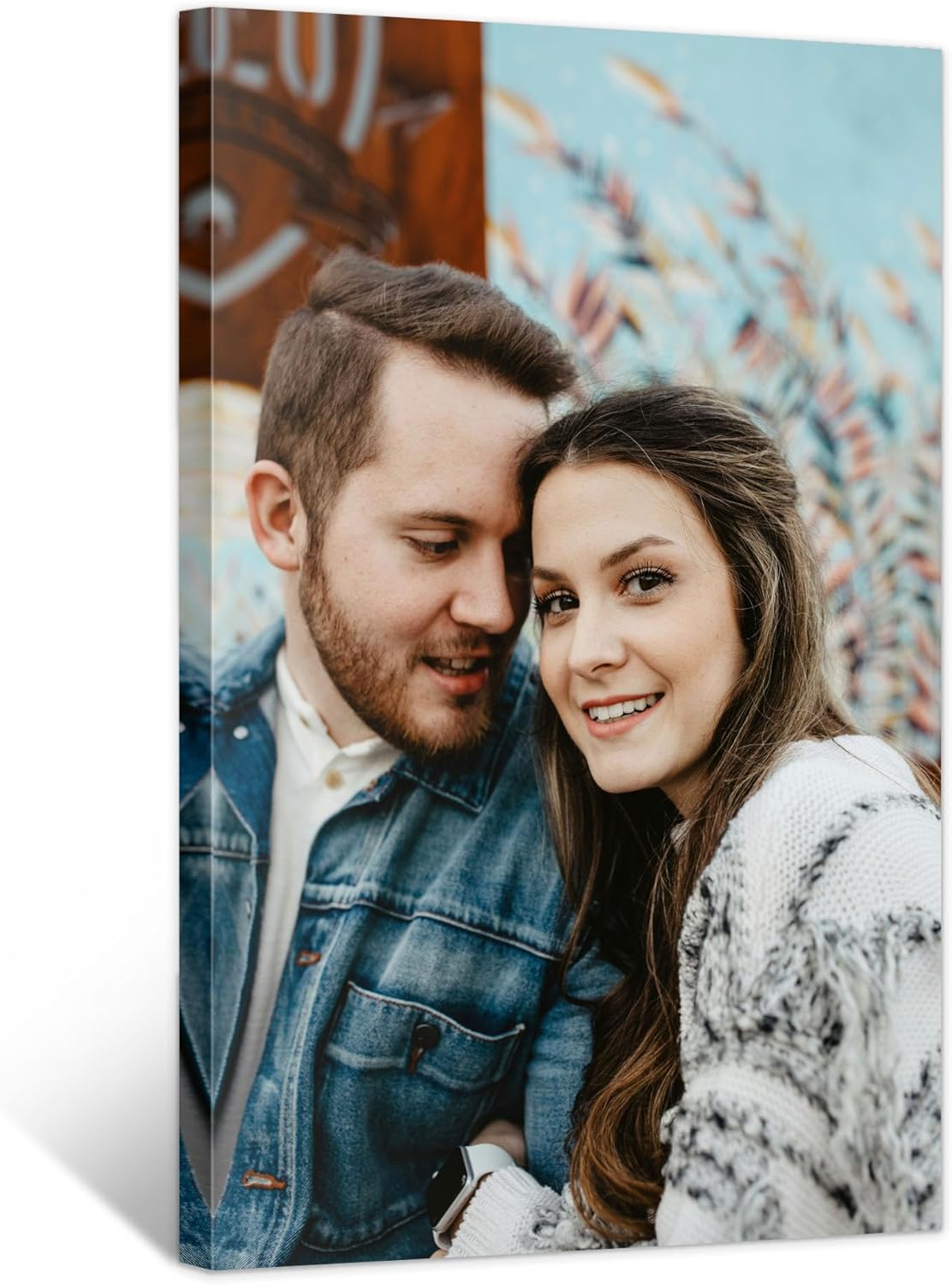 Tapuayts Personalized Custom Canvas Poster: Upload Your Image/Photo for Custom Photo-to-Poster Printing, Quality Wall Art Print (24" X 36")