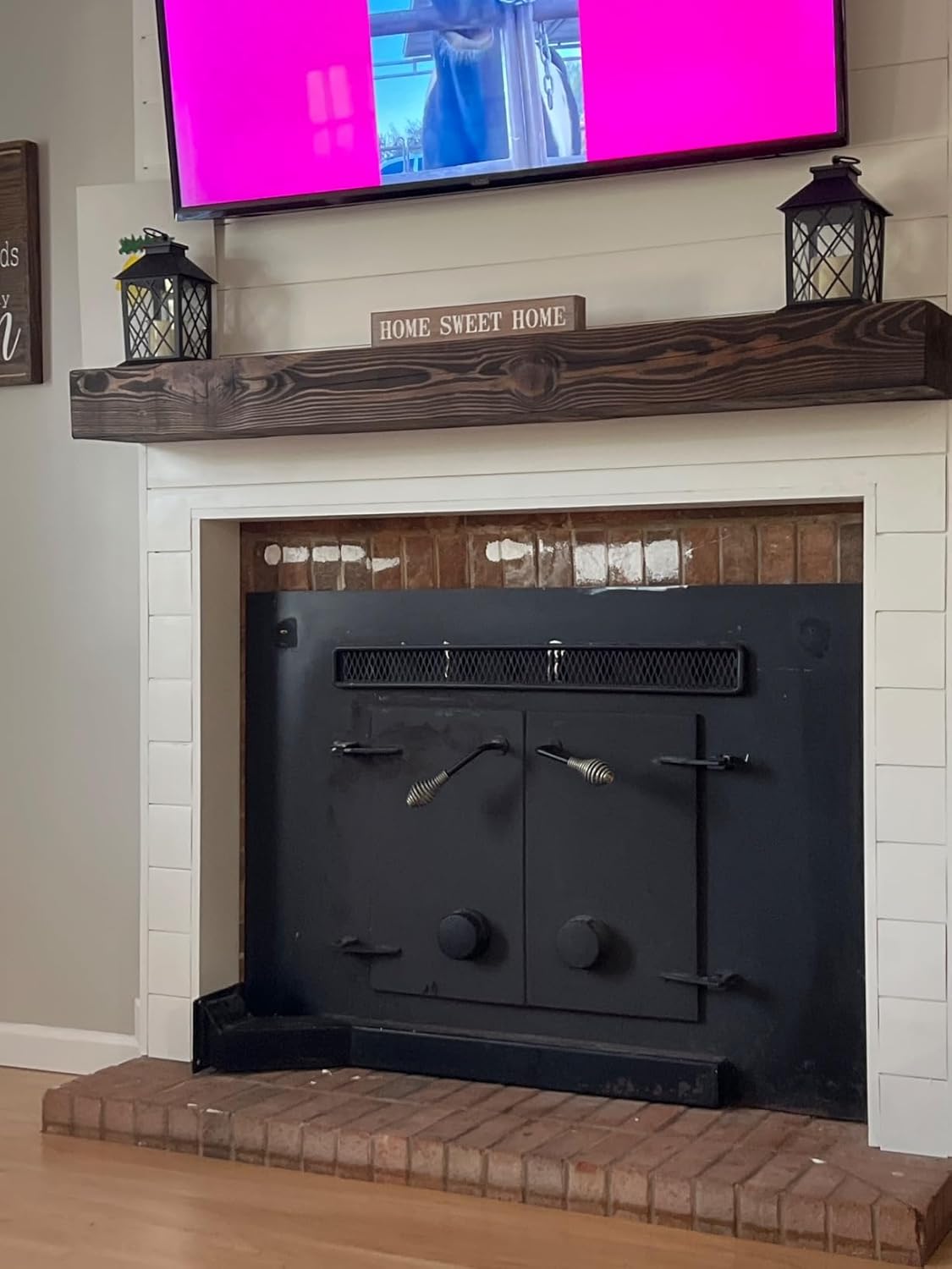 Hidden Shelf Brackets ， Floating Shelf Bracket ( Additional Brackets -NO Kits) 38 Inch -2 Pcs