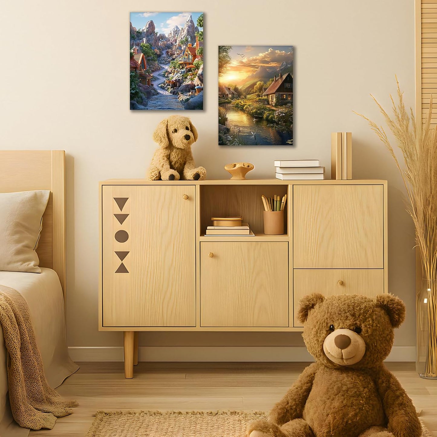 Personalized Canvas Pictures Custom Poster Print Canvas Wall Art Personalized Pictures for Living Room Custom Photo Print 12x18in