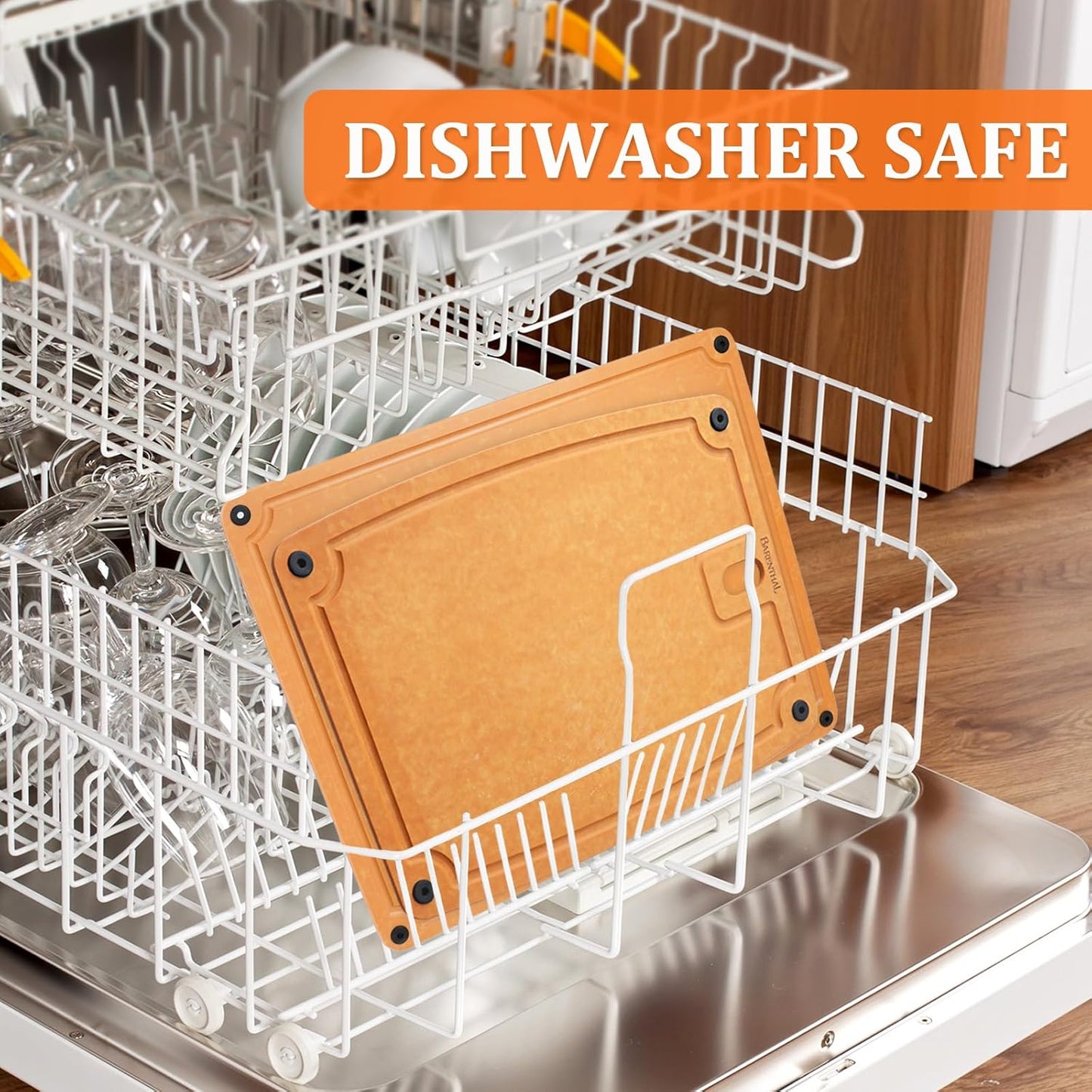 large cutting boards for kitchen dishwasher - XL cutting board set double-sided with Non-Slip Feet and Juice Groove Composite chopping board knife Friendly Cut Meat, Fruit,Vegetable