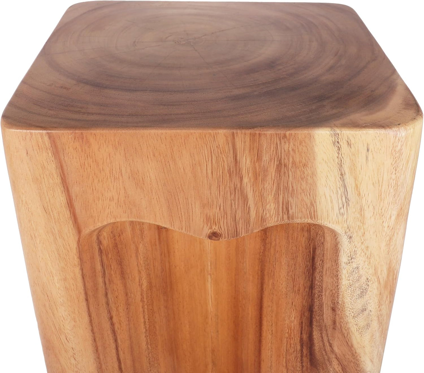 Rutledge & King Wooden End Table - Unique Wooden Side Table - Mid Century Side Table - Saur Wood Side Table - Small Accent Table - Mid Century Modern Side Table