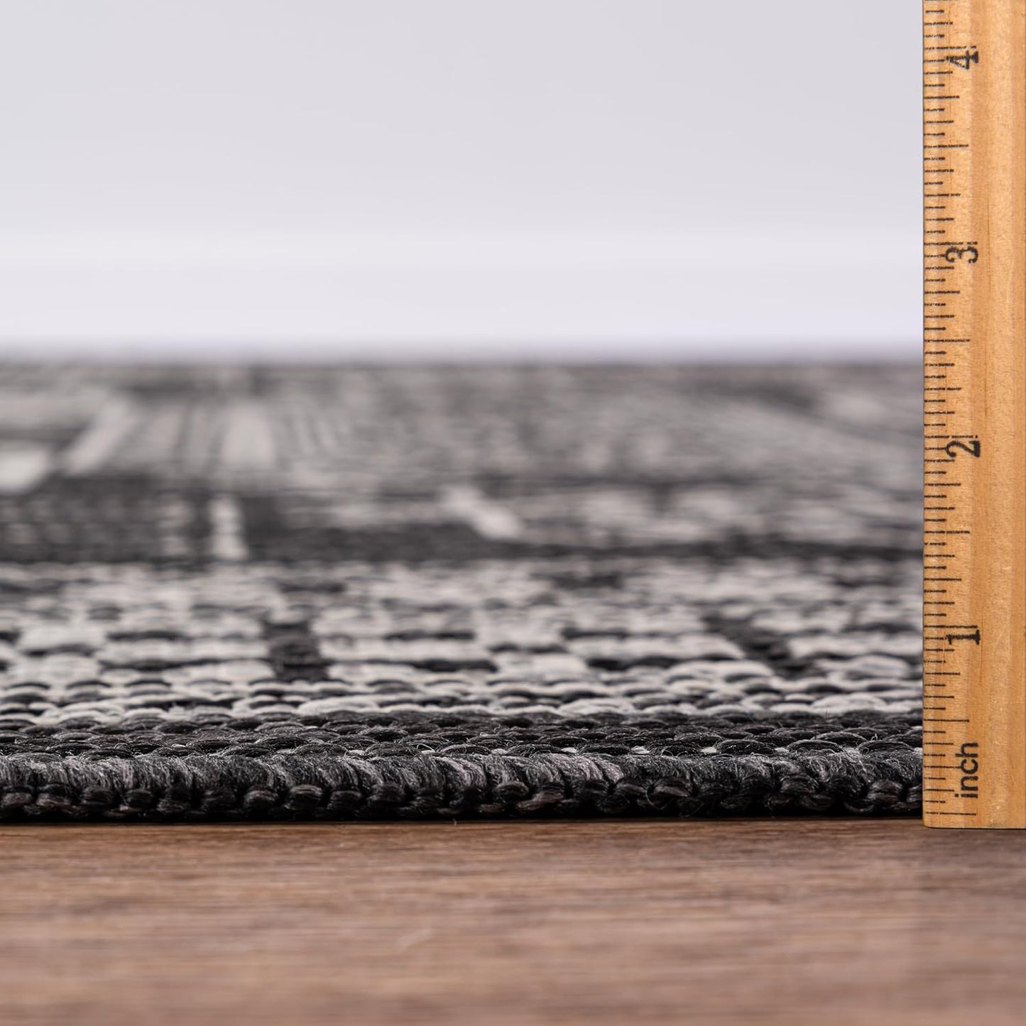 Keen Home Design Terrace Outdoor Area Rug - 6x9 Washable Indoor/Outdoor Rug for Patio, Kitchen, Balcony, Beach, Garden, Deck and Porch, Size: 6'x8'10"