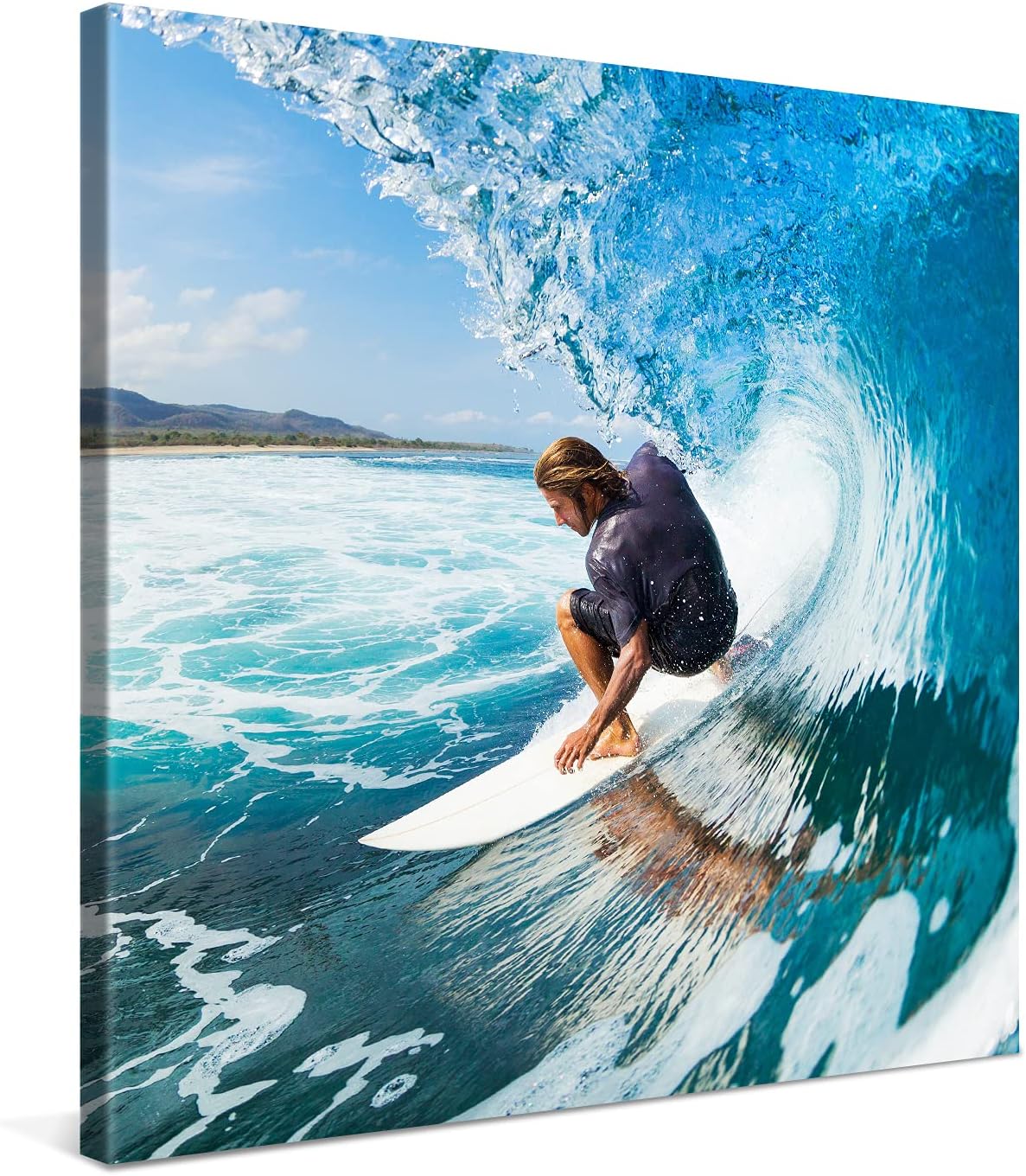 Photo.Gifts - Personalized Custom Canvas Prints 12x12 - Your Photos On Canvas - Canvas Print Wall Art for Office, Living Room, Wedding Baby Pet Family Pictures - Custom Gifts