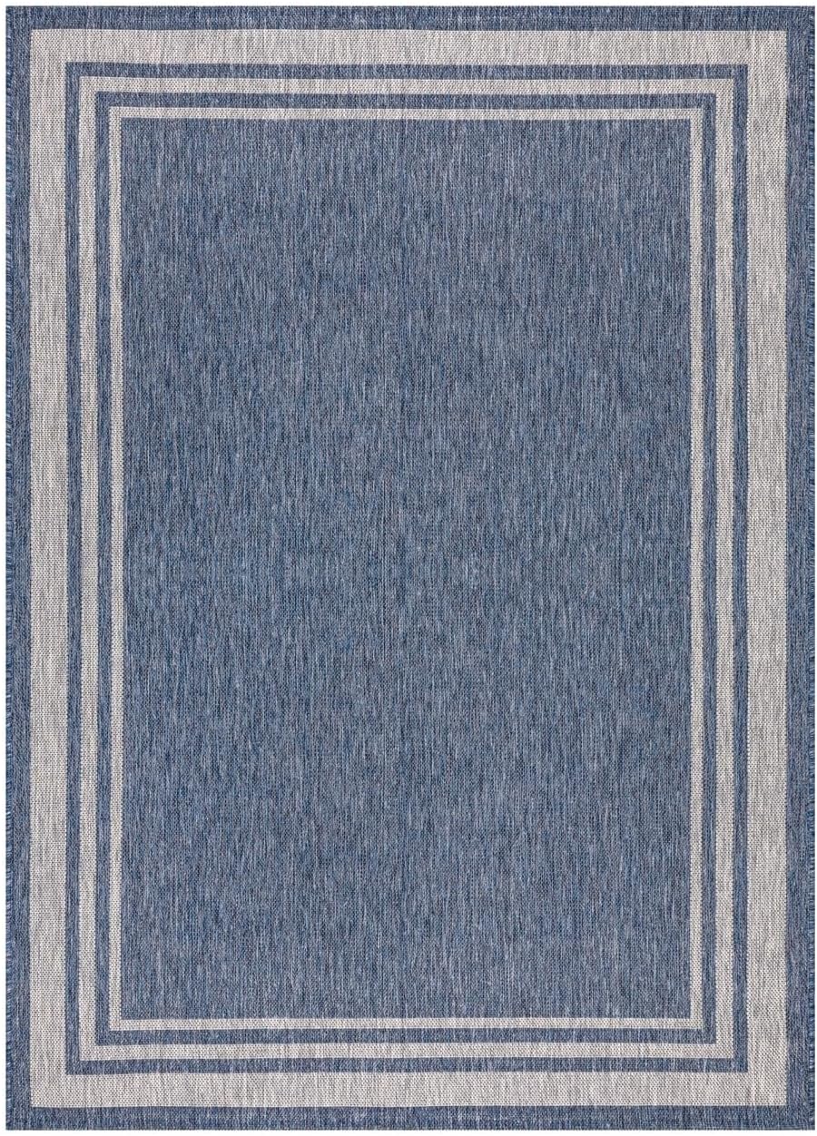 Keen Home Design Terrace Outdoor Area Rug - 9x12 Washable Indoor/Outdoor Rug for Patio, Kitchen, Balcony, Beach, Garden, Deck and Porch, Size: 8'10"x12'