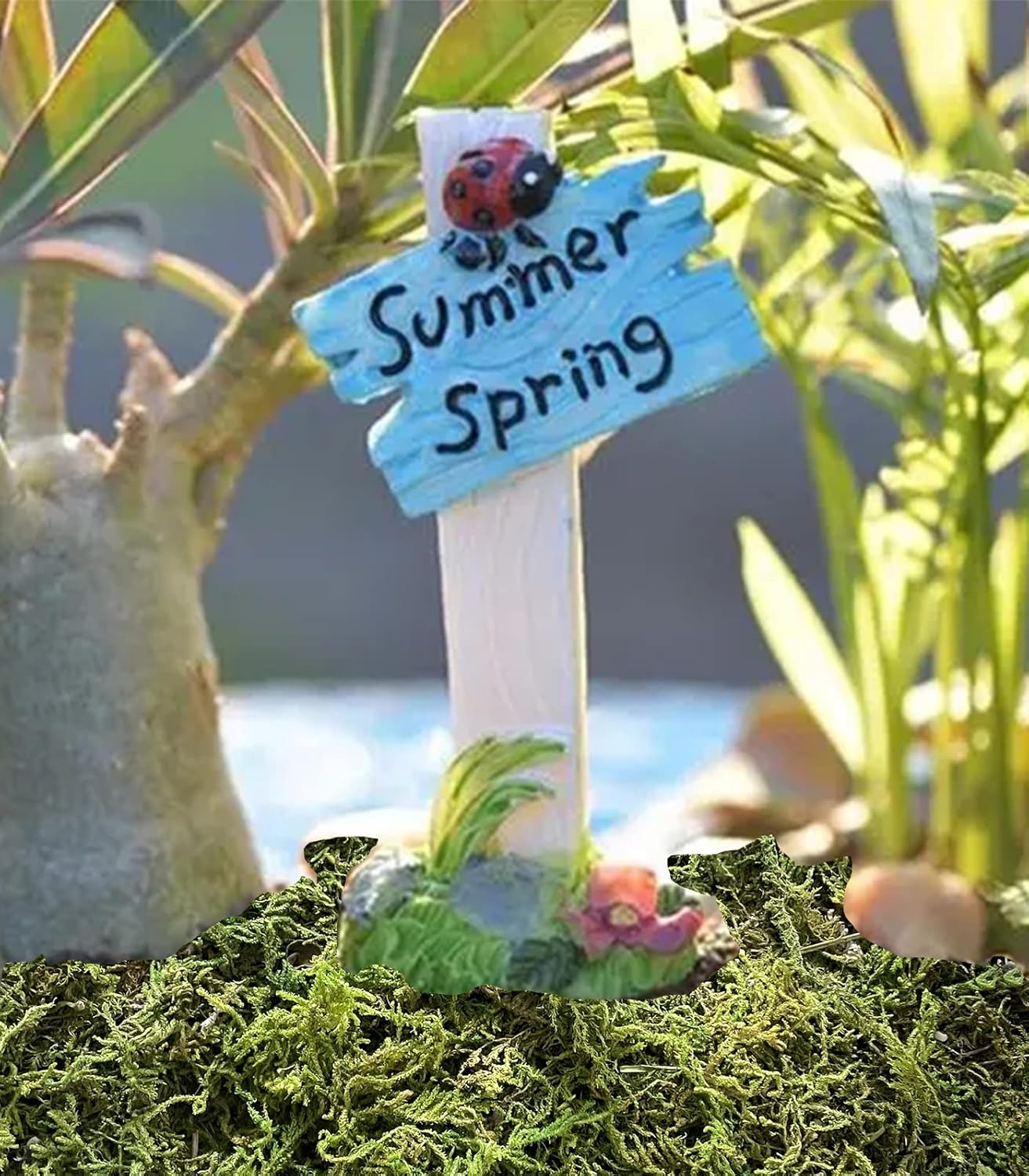 35 OZ Fake Moss for Potted Plants Artificial Moss for Fake Plants Faux Moss for Planters Decorative Moss for Craft and Home Decor…