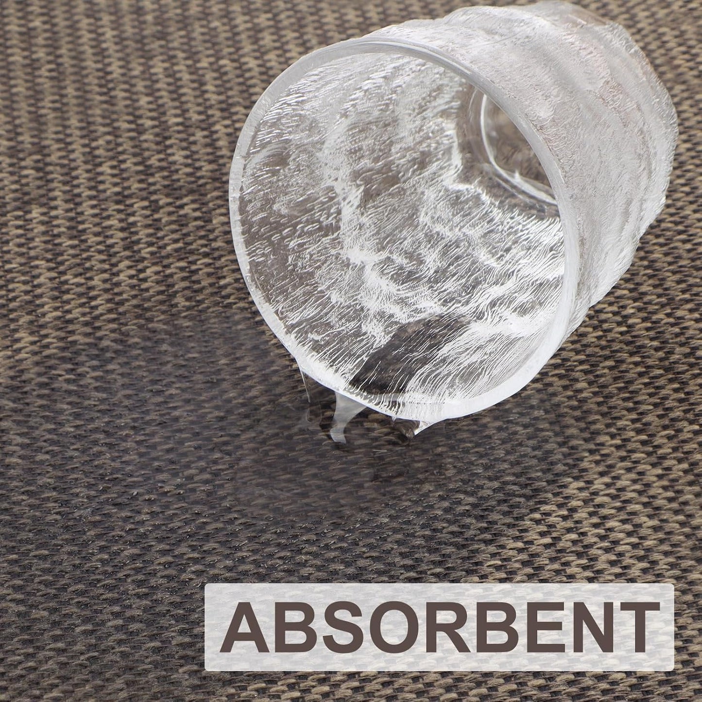 LEKEEPGO Door Mat 36"x59", Non Slip Door Mat Indoor Entrance, Rubber Backing Front Indoor Door Mats Washable Absorbent Low-Profile Doormat Entryway Entry Resist Dirt Inside Door Mats, Brown