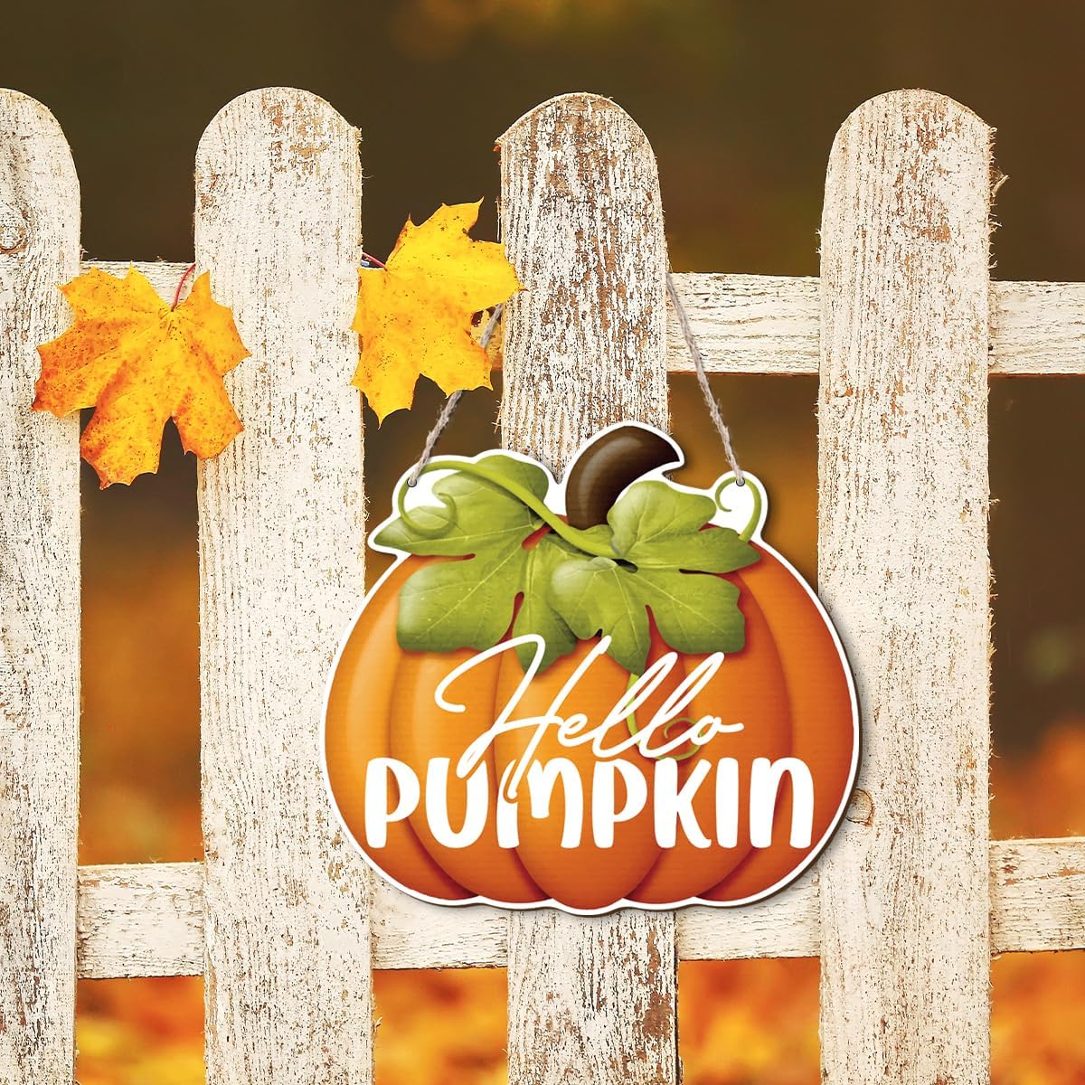 Fall Home Decor, Fall Door Decorations, Pumpkin Wall Decor, Front Door Hanging, Harvest Thanksgiving Farmhouse Porch, Indoor And Outdoor Home Decorations, Housewarming Gift