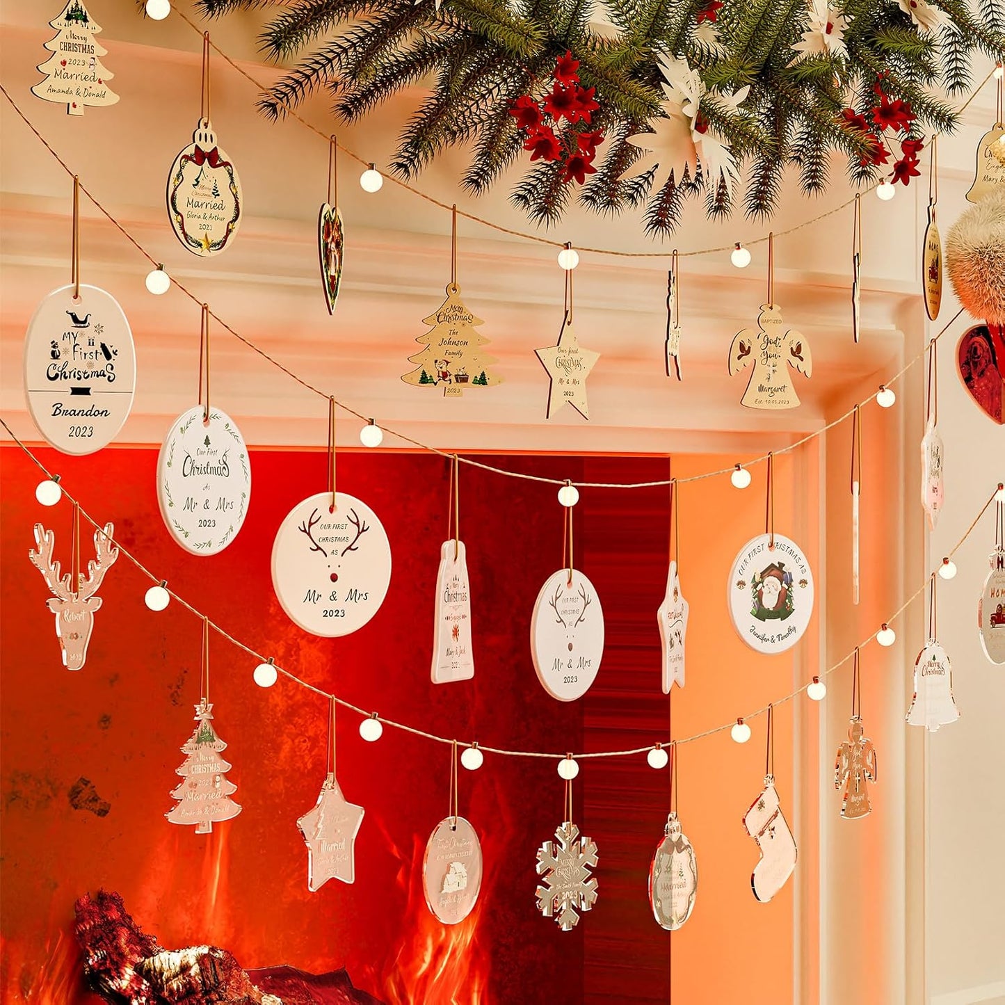 Personalized Dog Photo Ornament - Custom Pet Christmas 2025, Puppy 1st Xmas Gifts, Christmas, Lovers Gift for Tree Decoration by Bemaystar