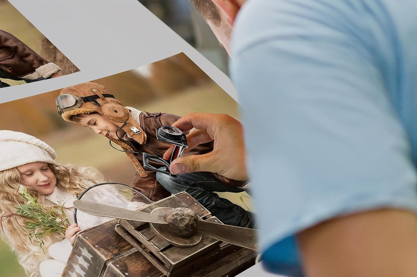 Personalized Custom Canvas Prints: Photo On Canvas (Light Brown, 8x10) Transform Your Photos into Stunning Framed Wall Art Digitally Printed Photo To Canvas Ideal for Home Decor, Gifts Keepsakes.