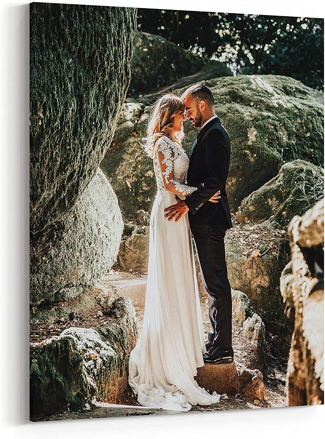 Personalized Custom Canvas Prints: Photo On Canvas (Framed Canvas, 24X32) Transform Your Photos into Stunning Framed Wall Art Digitally Printed Photo To Canvas Ideal for Home Decor