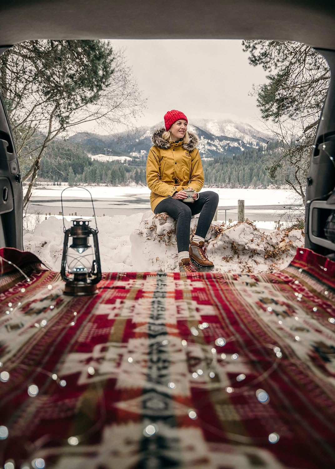 Inca Aztec Throw, Queen, King Blanket | Southwest Indian Navajo Boho Style | Native Cover for Camping, Bedding, Couch, Vanlife | Faux Alpaca, Lightweight, Hypoallergenic (Vinincunca Maroon, Throw)