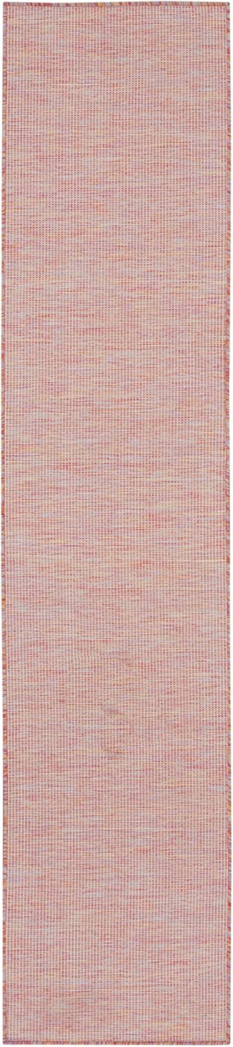 Nourison Home Positano Indoor/Outdoor Rainbow 2'2" x 10' Area Rug, Easy Cleaning, Non Shedding, Bed Room, Living Room, Dining Room, Backyard, Deck, Patio (2x10)