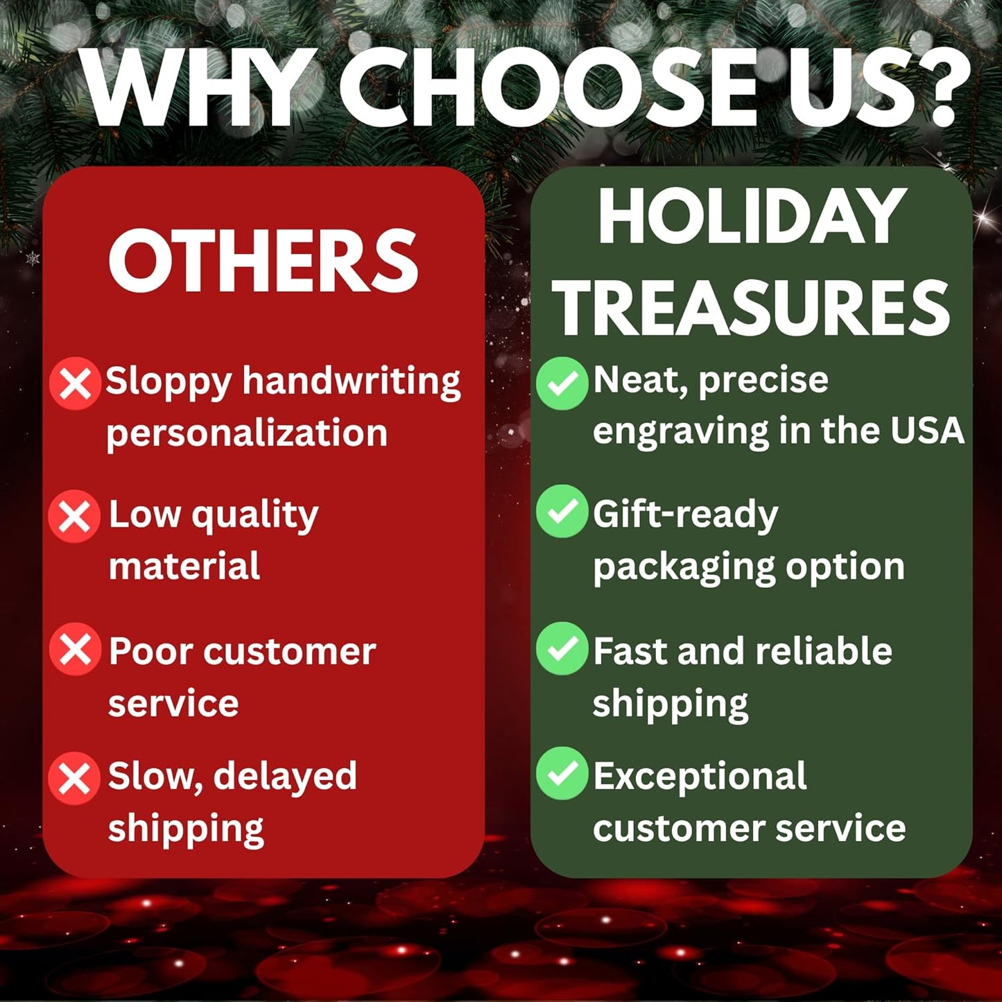 2025 Family Christmas Ornament – Personalized Ornament for Families – Custom Family Ornament – Holiday Tree Decoration Keepsake Gift (Family of 4)