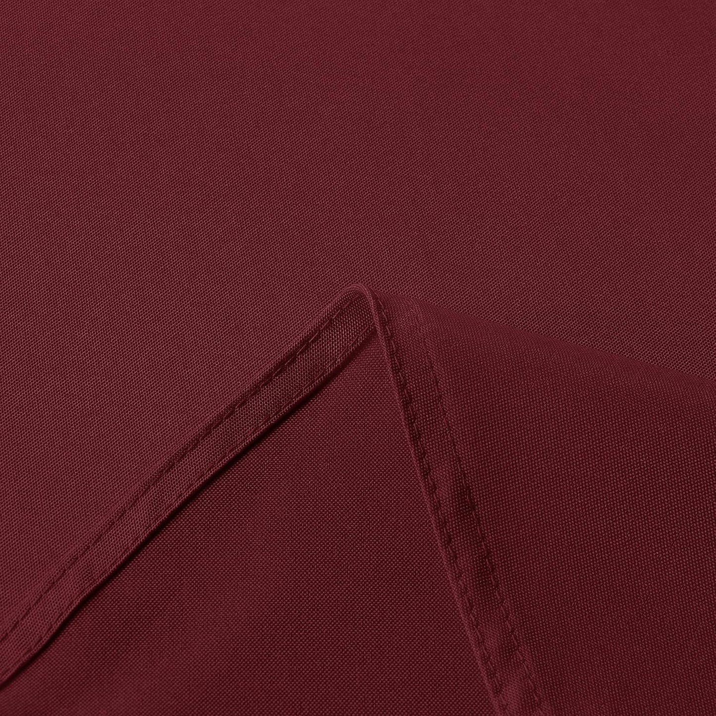 sancua Rectangle Tablecloth - 54 x 78 Inch - Stain and Wrinkle Resistant Washable Polyester Table Cloth, Decorative Fabric Table Cover for Dining Tables, Buffet Parties and Camping, Burgundy