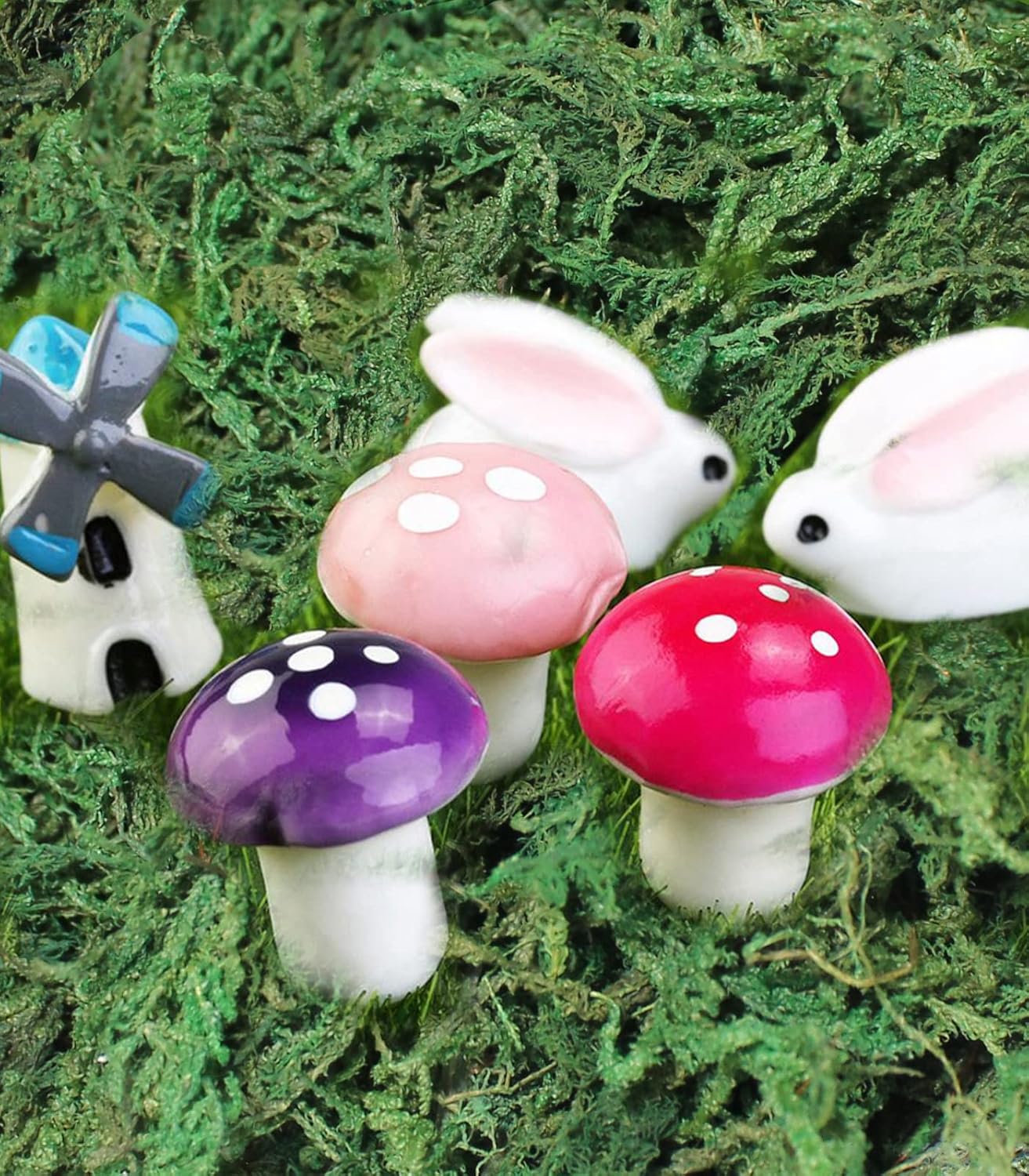 35 OZ Artificial Moss for Fake Plants and Planters - Decorative Faux Moss for Craft and Home Decor