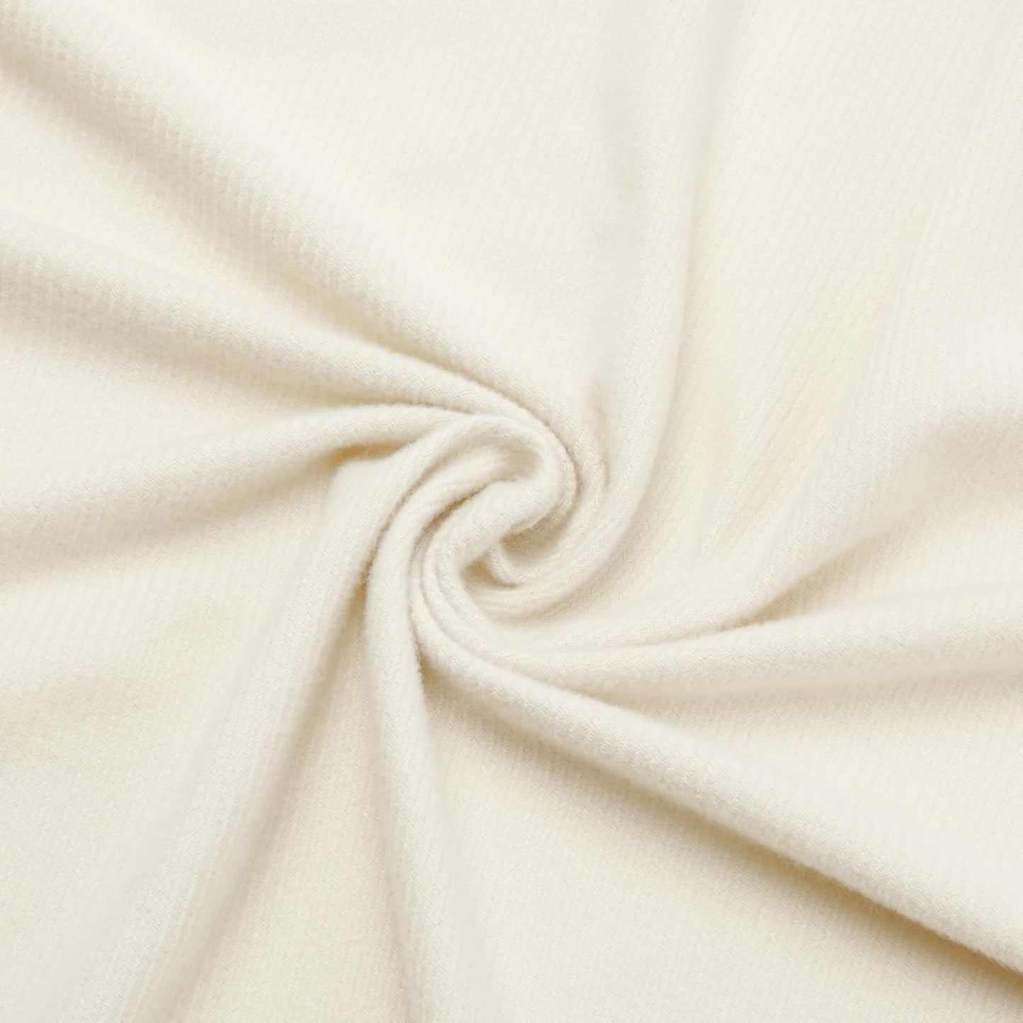 Amazon Basics Room Decor Throw Blanket, Lightweight and Cozy in Polyester, Ivory With Blue Cross-check Pattern, 50"x 60"