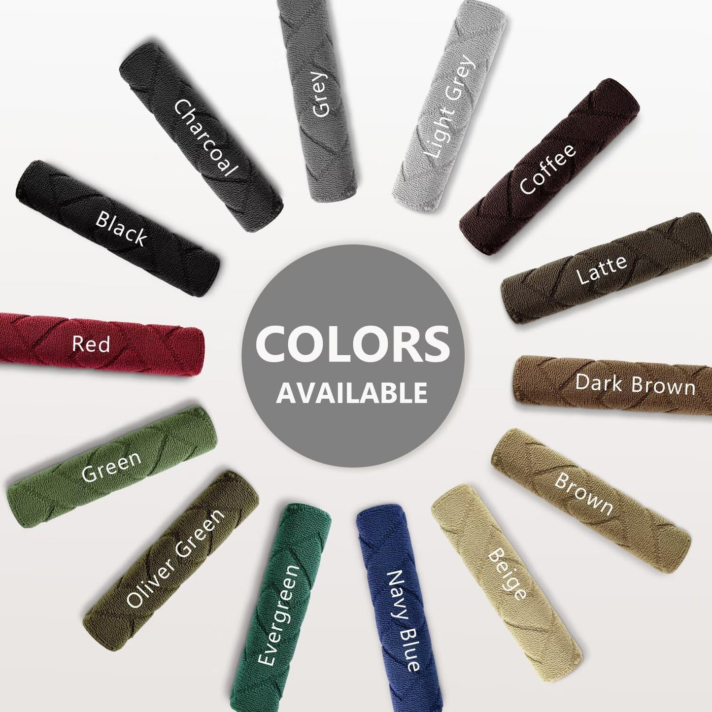 hicorfe Front Door Mat Outside Entrance,36"x59" Absorbent Muddy Dirt Resist Welcome Door Mats Outdoor Indoor,Stain and Fade Resistant,Non Slip Backing Entry Mat Doormat for Entryway(Light Grey)