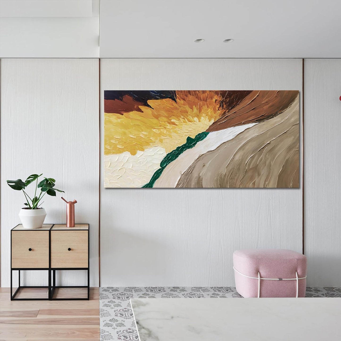 Canvas Wall Art Decor Wall Art Pictures for Living Room Large Modern Wall Art Canvas Art Wall Decor Abstract Colorful Wall Art Prints Abstract Artwork for Walls Bedroom Office Decor 24" X 48"