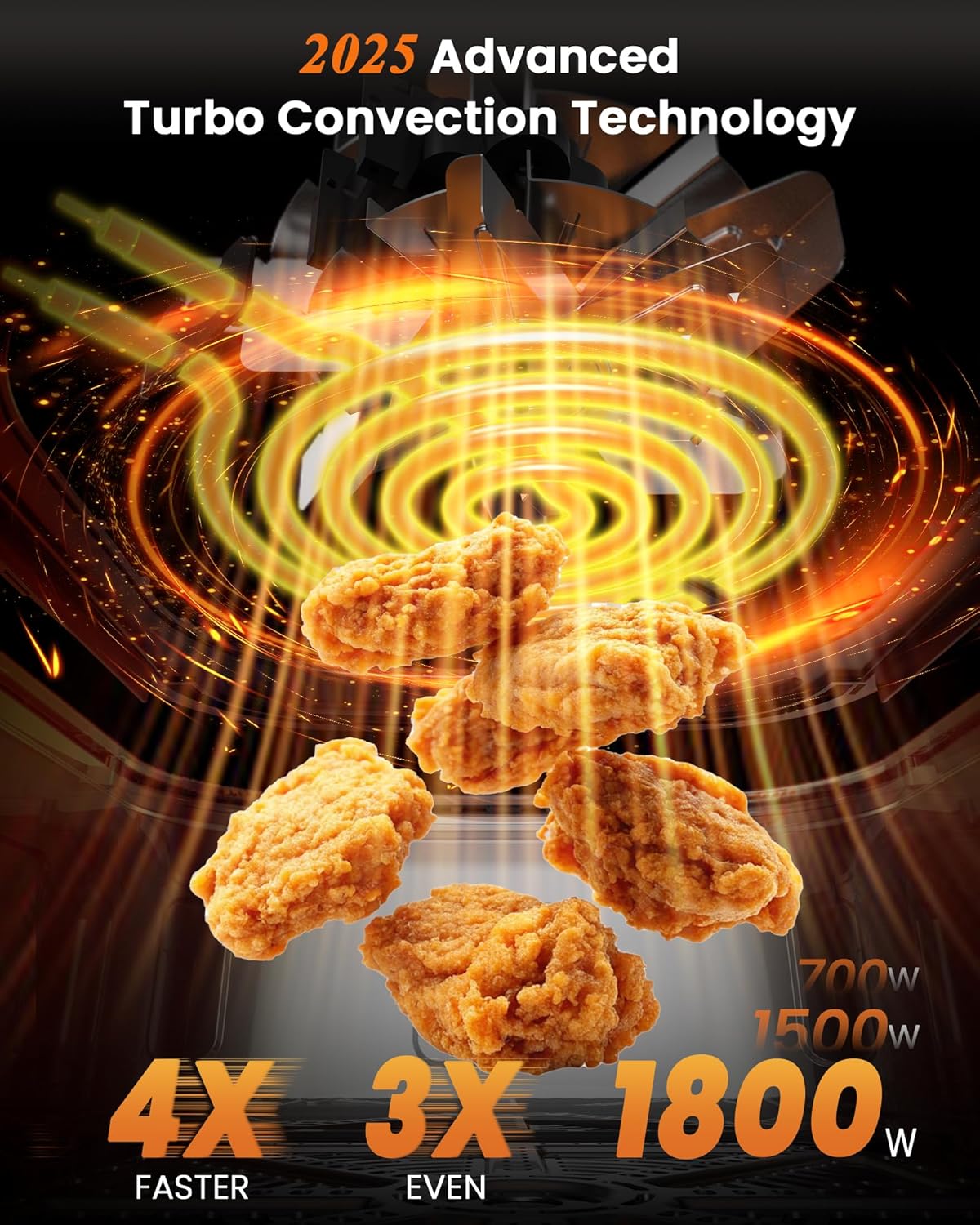 Nuwave Brio Plus Air Fryer 8 Qt, New & Improved, PFAS-FREE, 7 Digital One-Touch Cook Functions that AIR FRY, BAKE, ROAST, DEHYDRATE, TOAST, REHEAT, PREHEAT, 150 Presets, 50°F~400°F (Cool Gray)