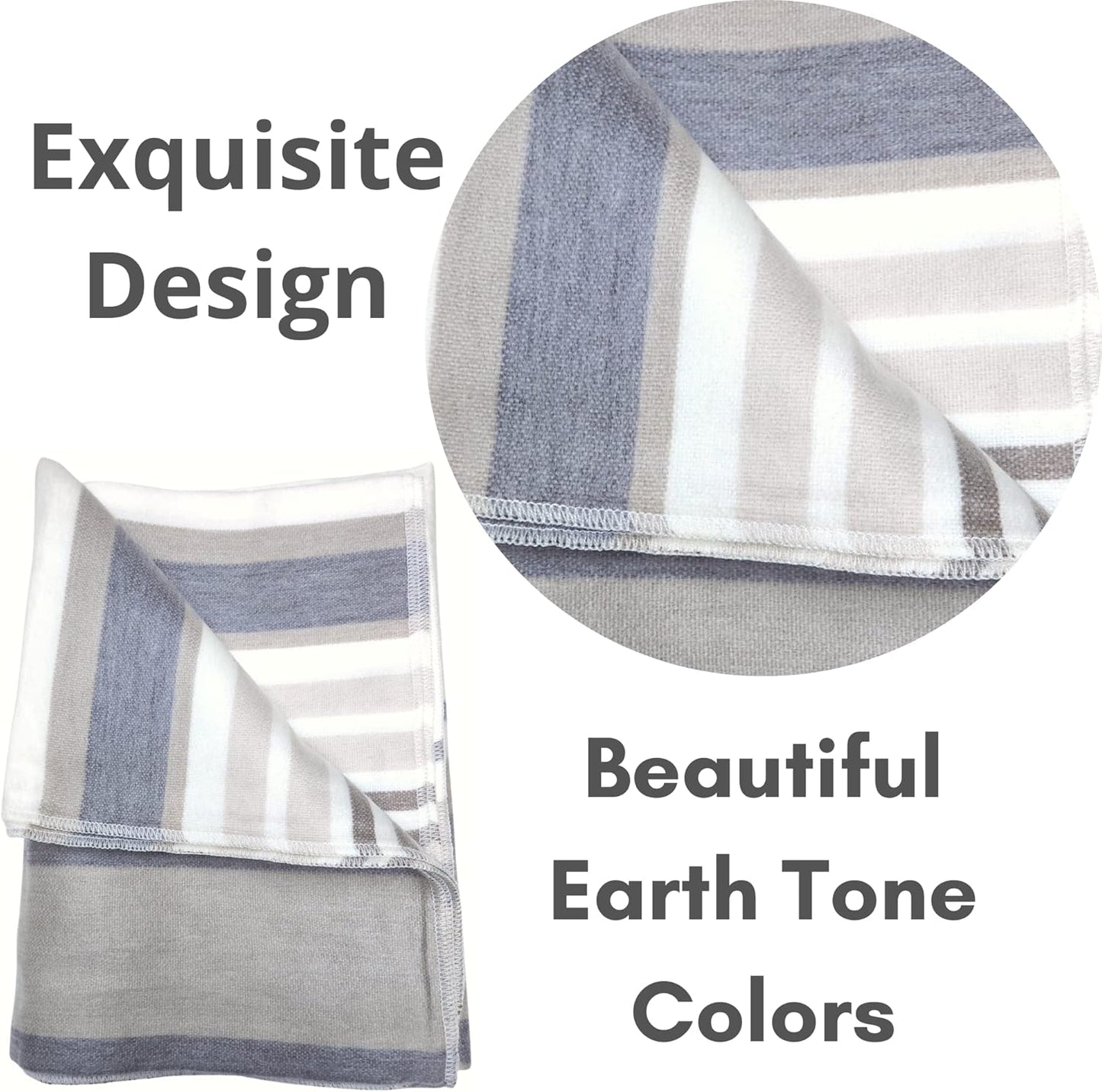 Alpaca Wool Throw Blanket | Super Soft, Lightweight, Breathable and Hypoallergenic | Non-Itchy or Scratchy (Gray White Varicolored, Queen (U.S. Standard))