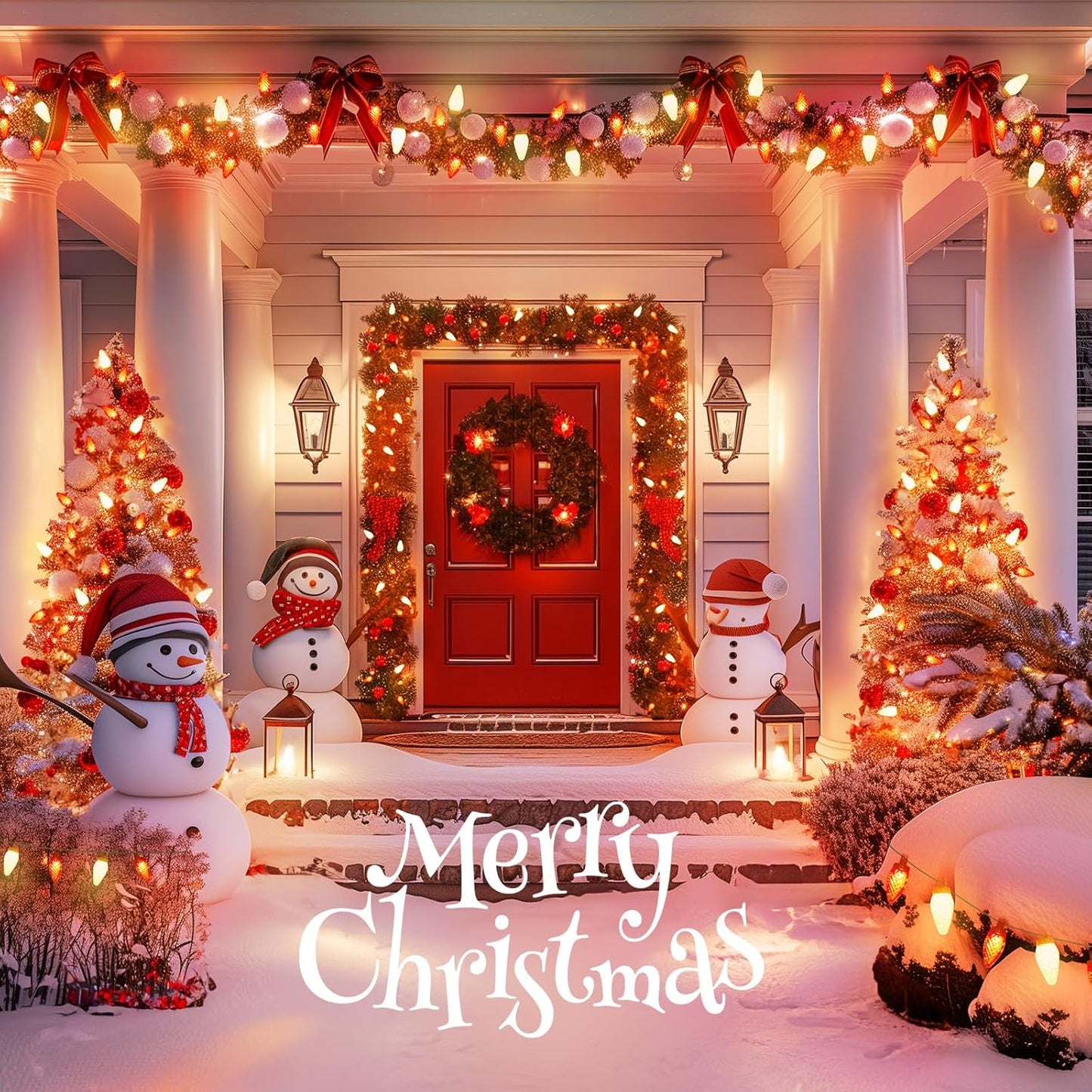 Brightown Red and Warm White C9 LED Christmas String Lights, 33ft 50 LED Waterproof Strawberry String Lights, Plug-in Extendable Green Wire Lights String for Outdoor Indoor Patio Party Decoration